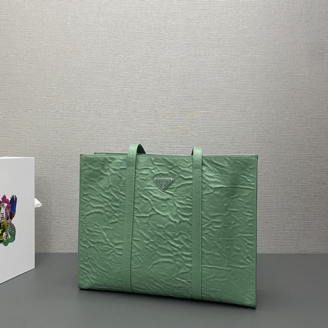 Prada Large Antique Tote Bag