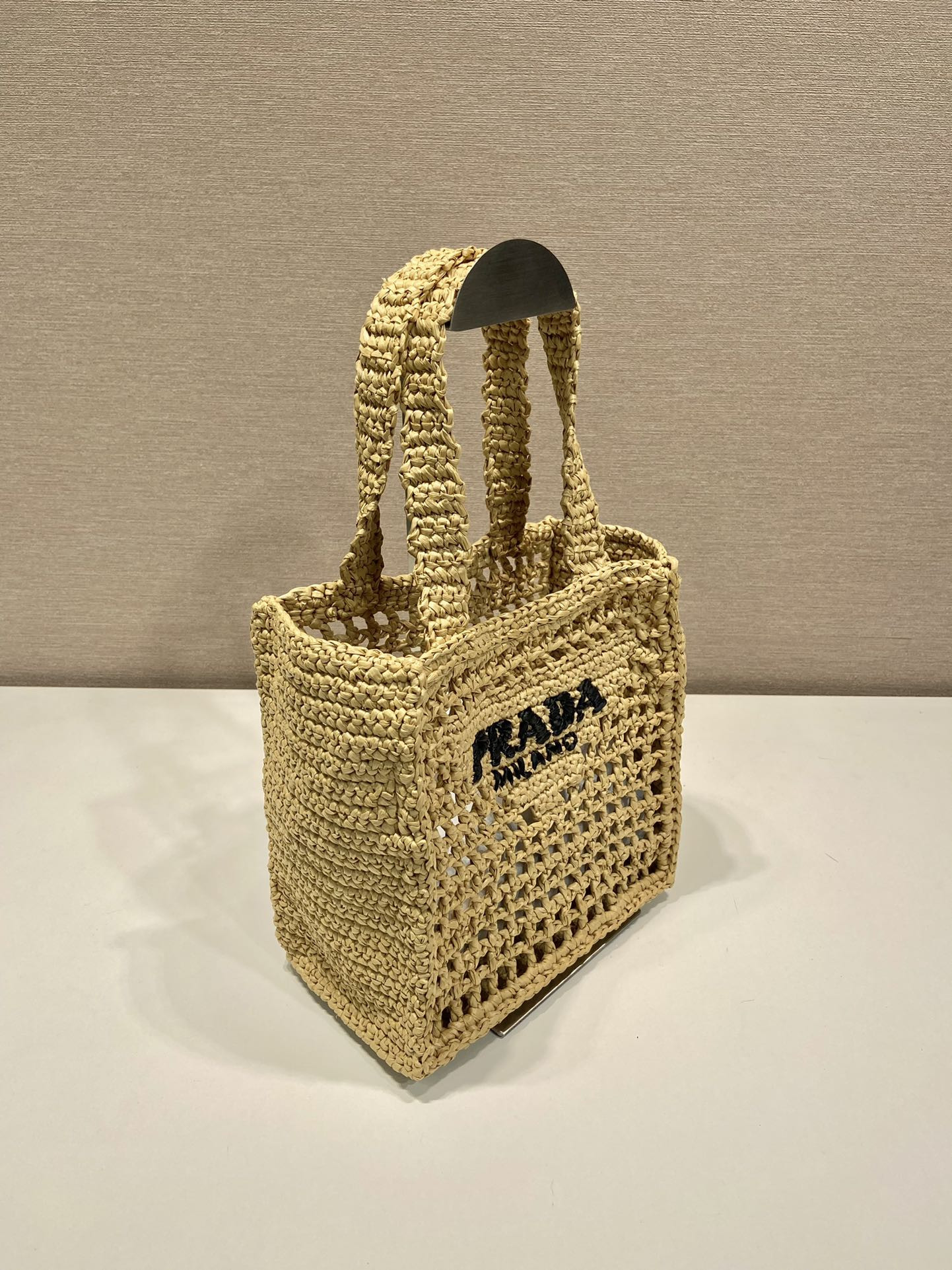 Prada Crochet Tote Bag