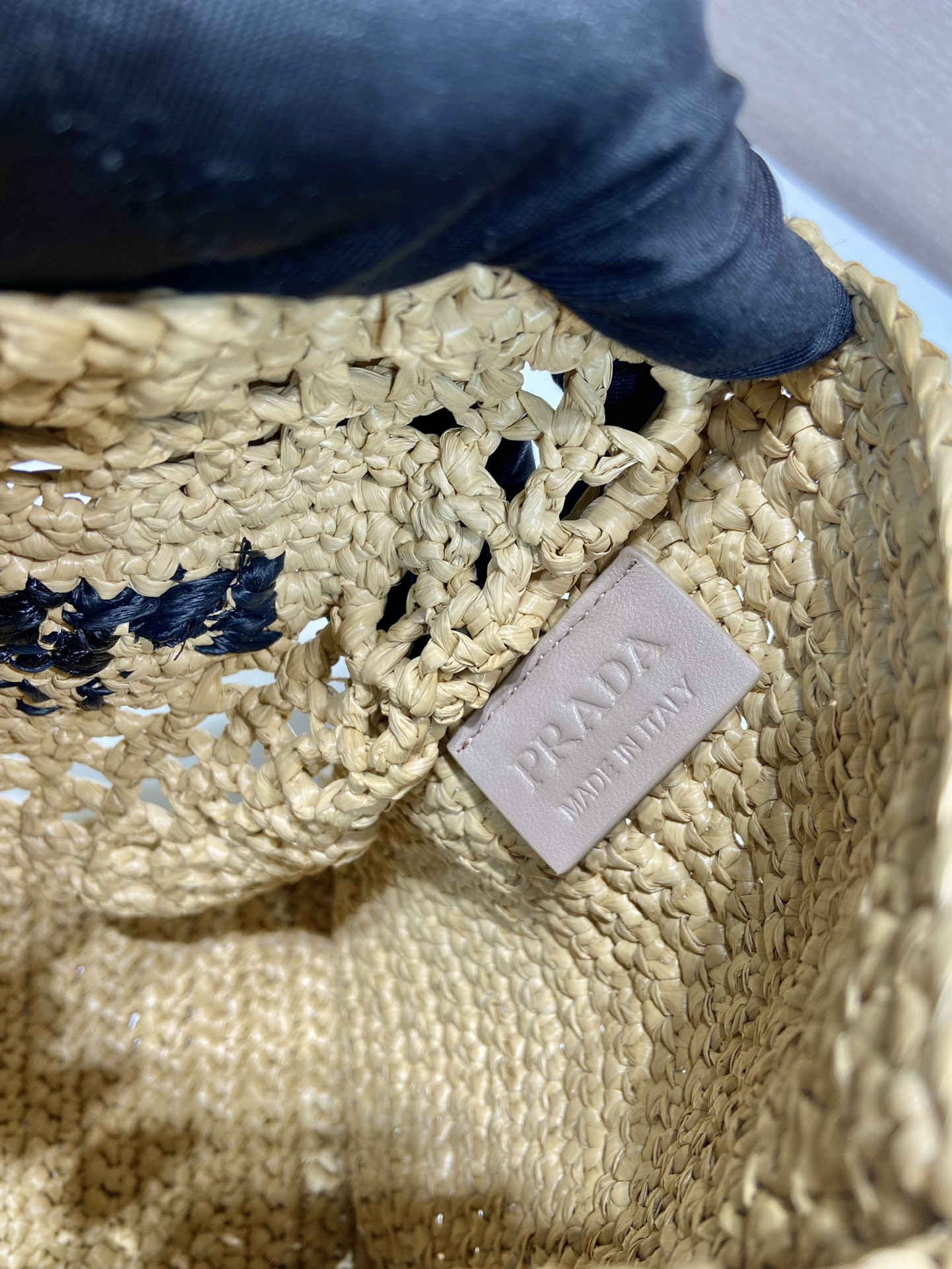 Prada Crochet Tote Bag