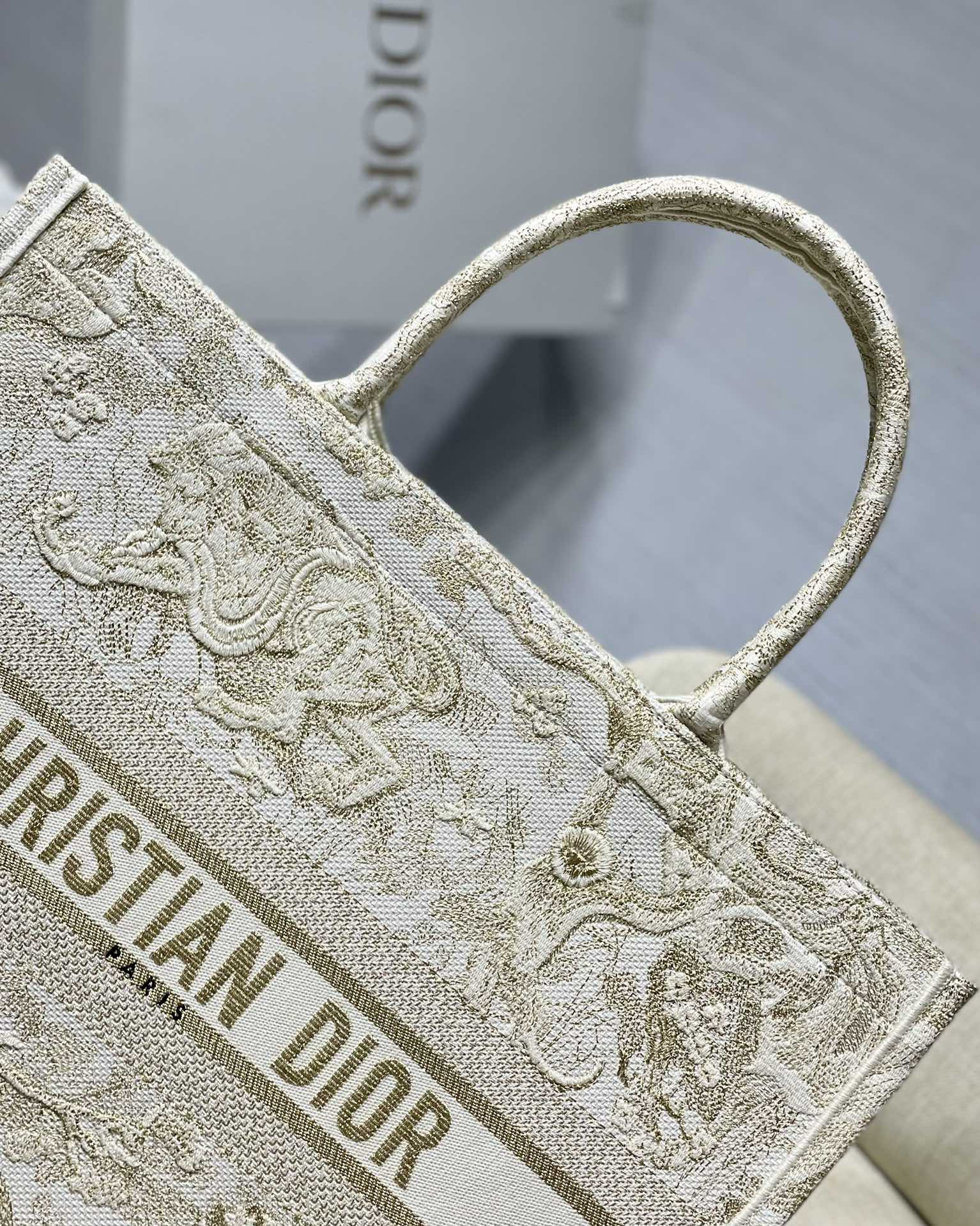 Large Dior Book Tote