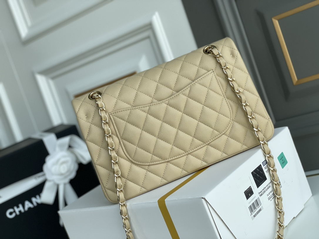 Chanle Classic Double Flap Caviar Leather