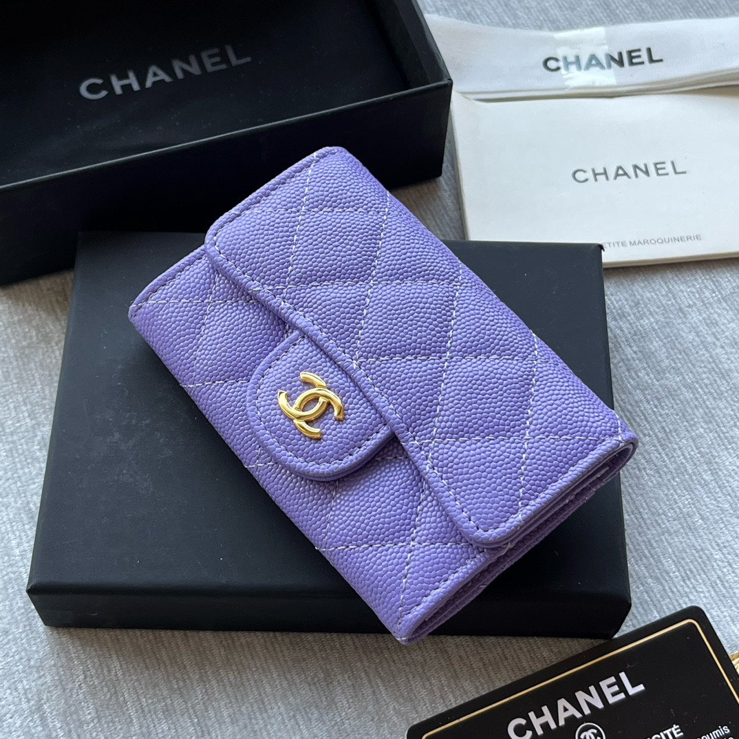 Chanle Flap Wallet
