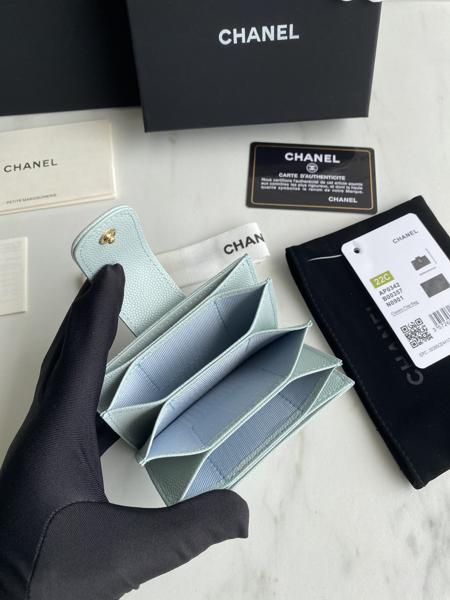 Chanle Flap Wallet