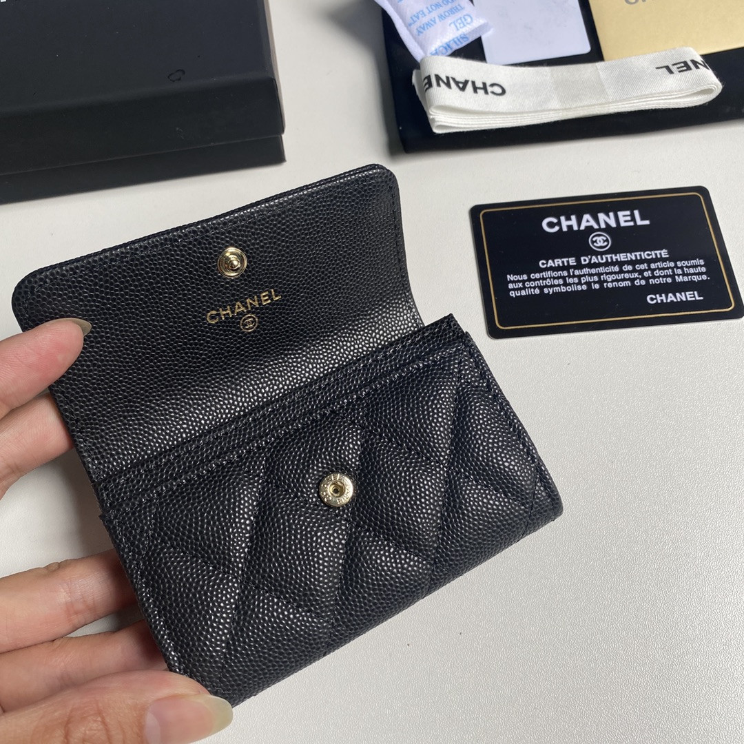 Chanle Flap Wallet