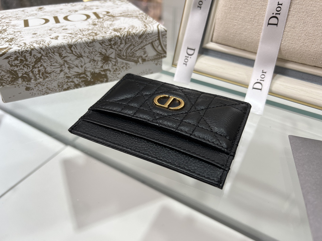 Dior Caro Five-slot Card Holder