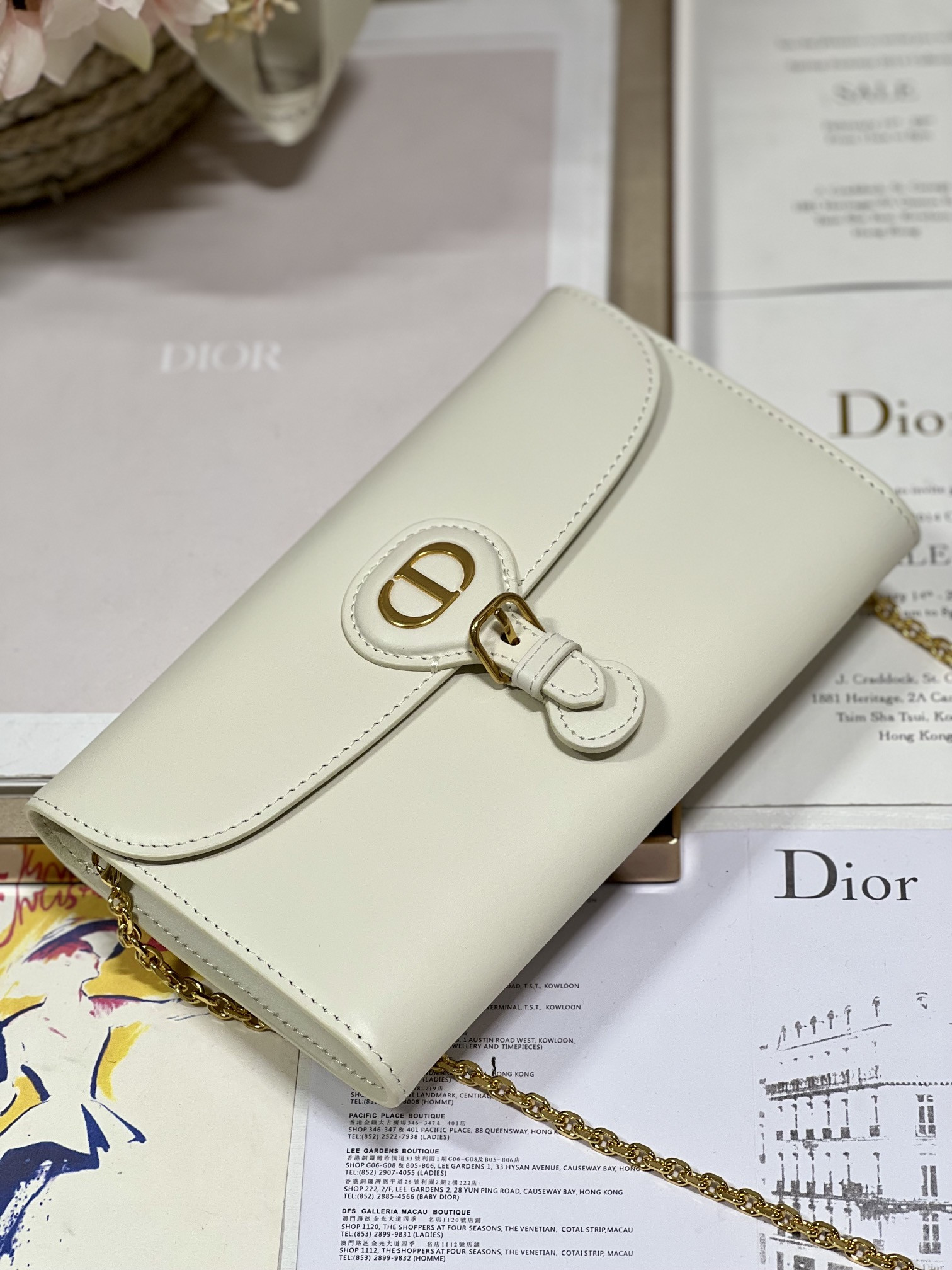 Dior Bobby East-west Pouch With Chain