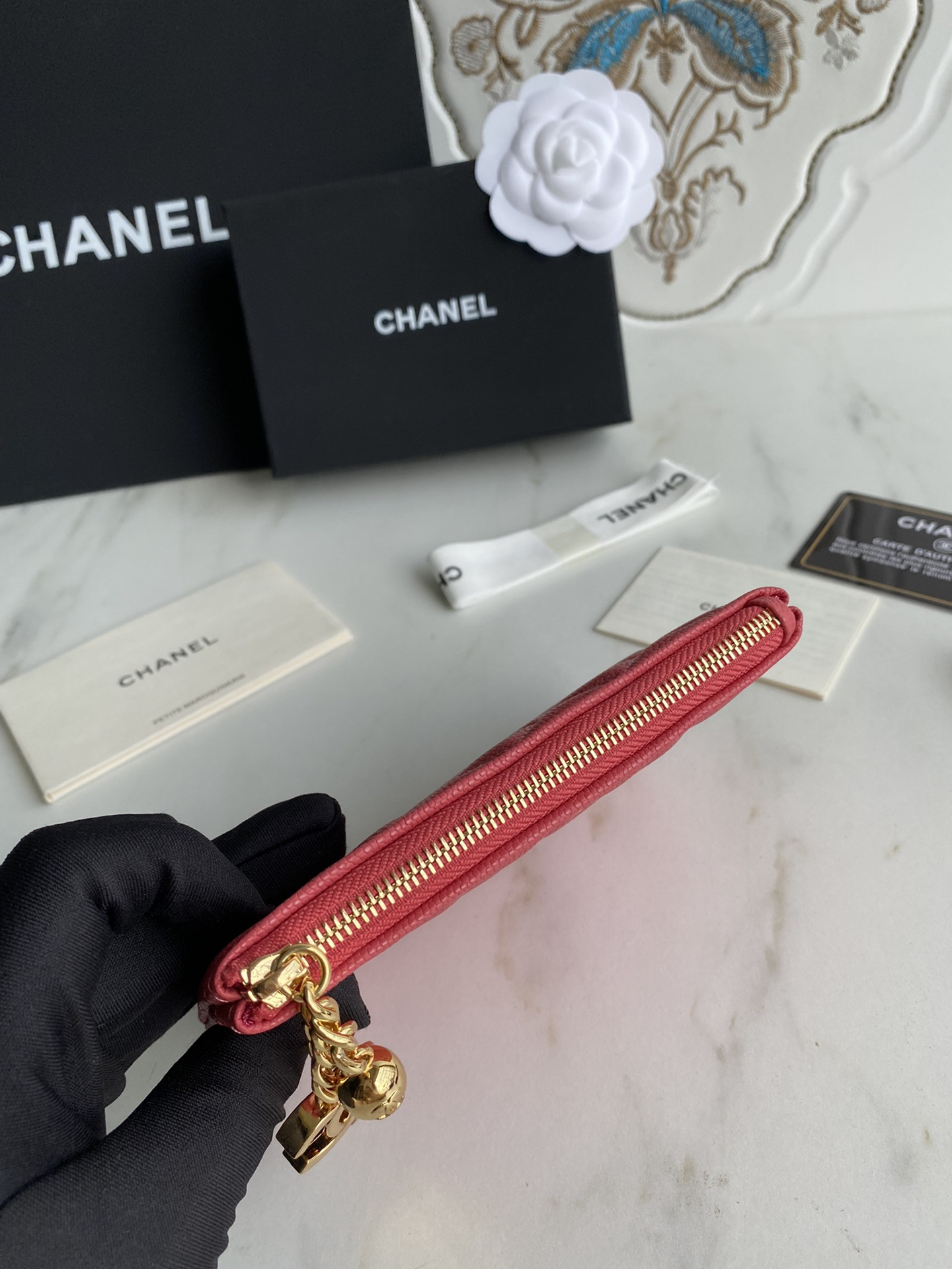 Chanle Zipped Wallet