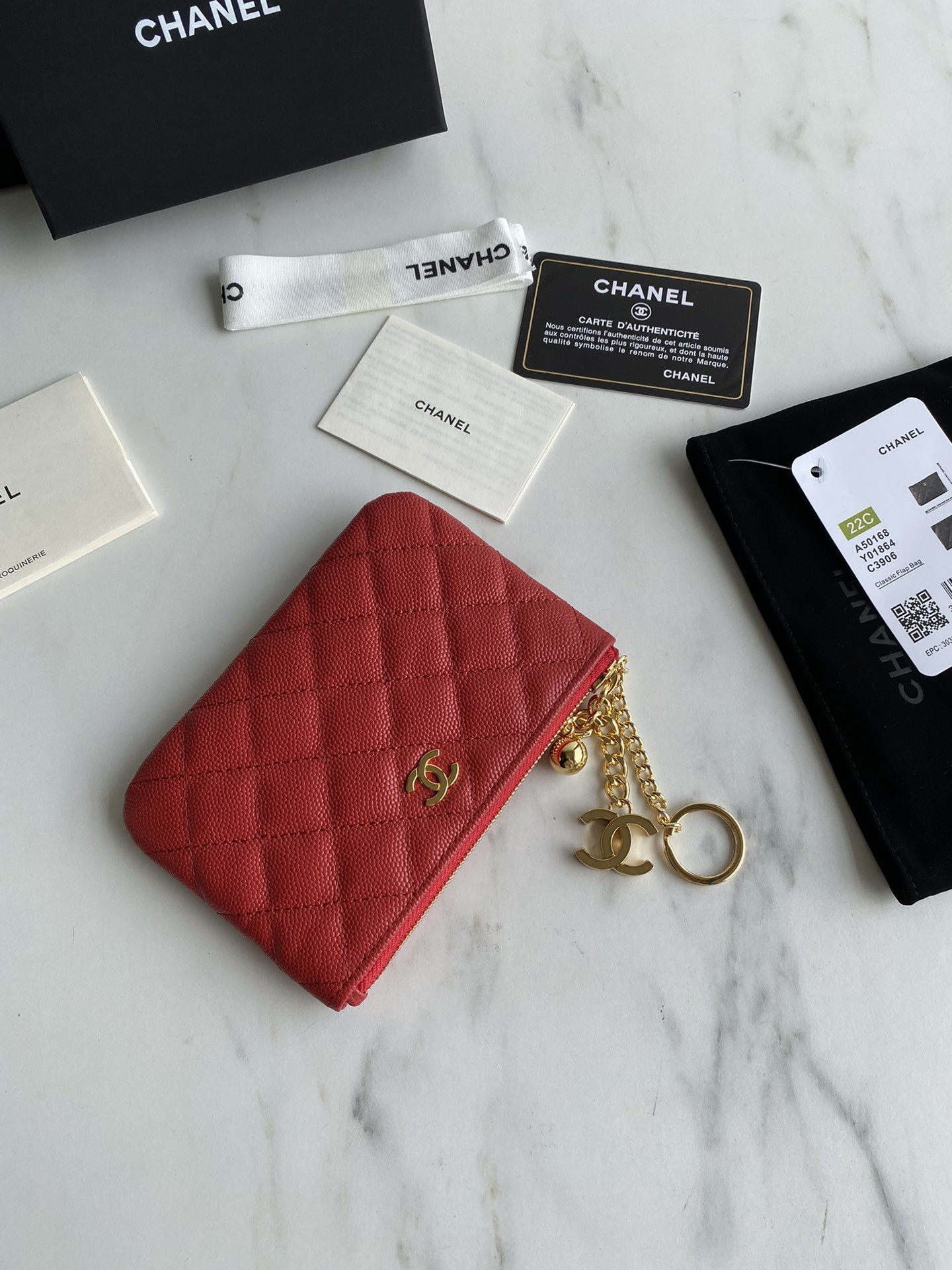 Chanle Zipped Wallet