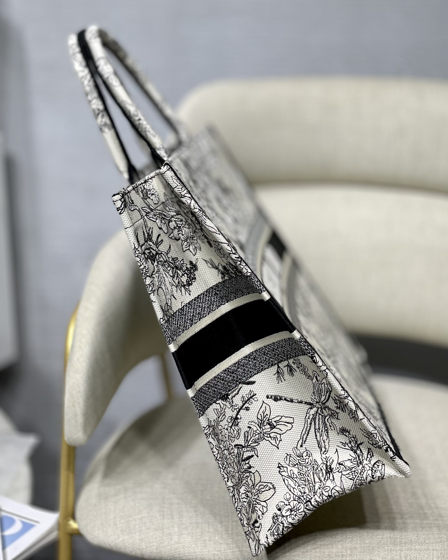 Large Dior Book Tote