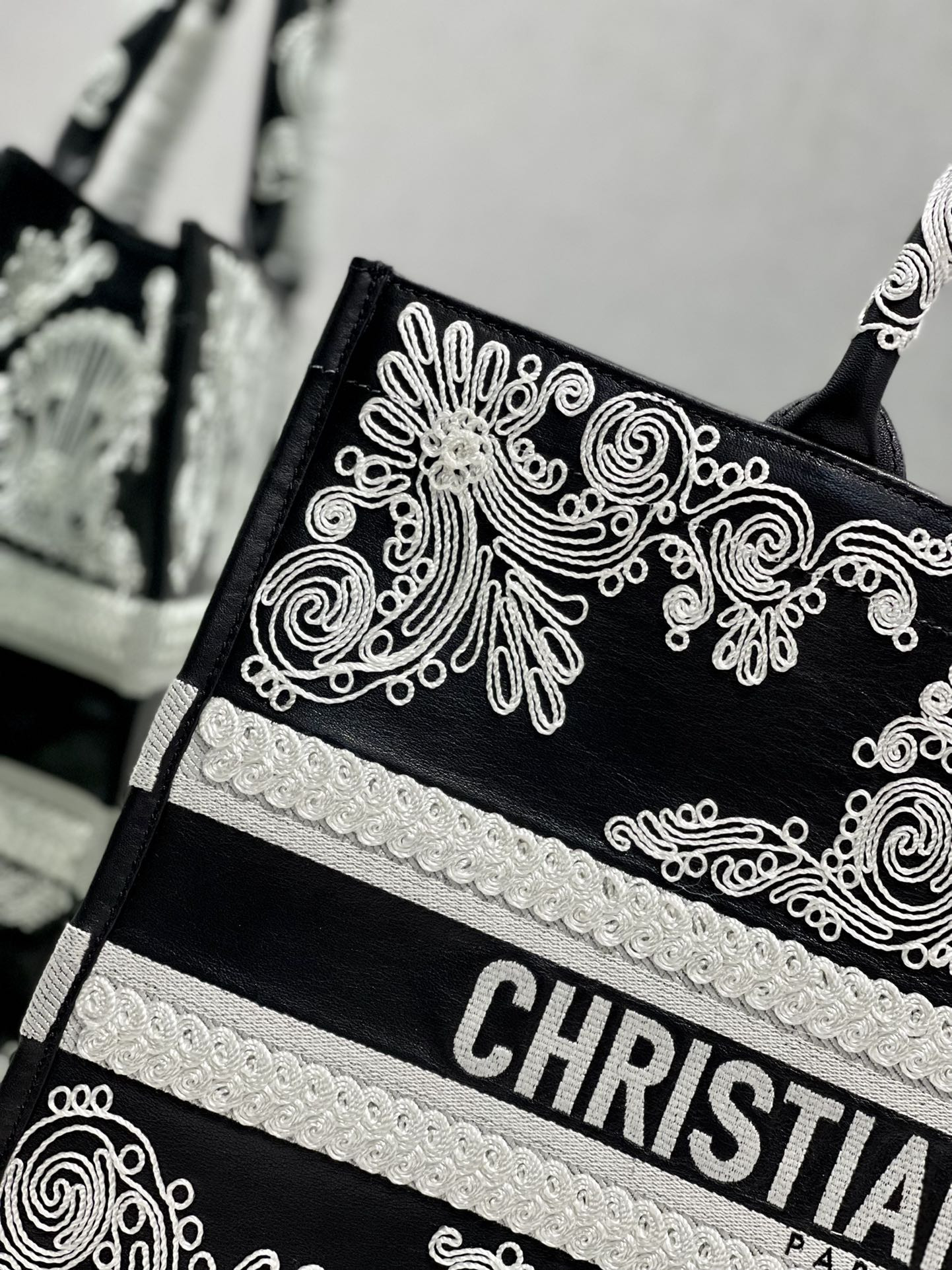 Large Dior Book Tote