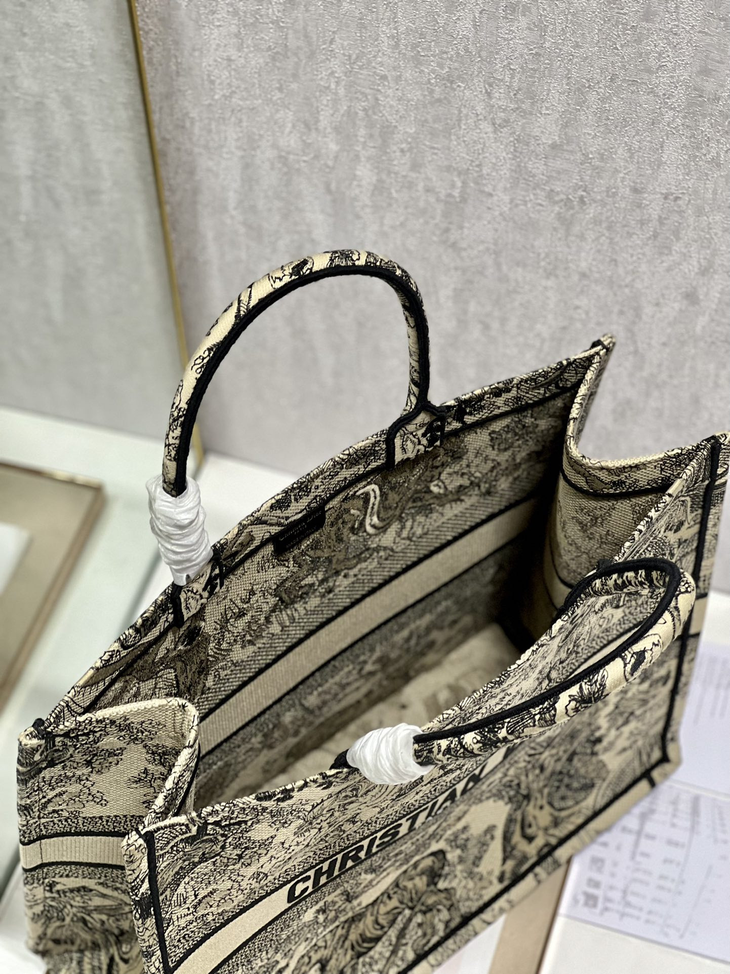 Large Dior Book Tote