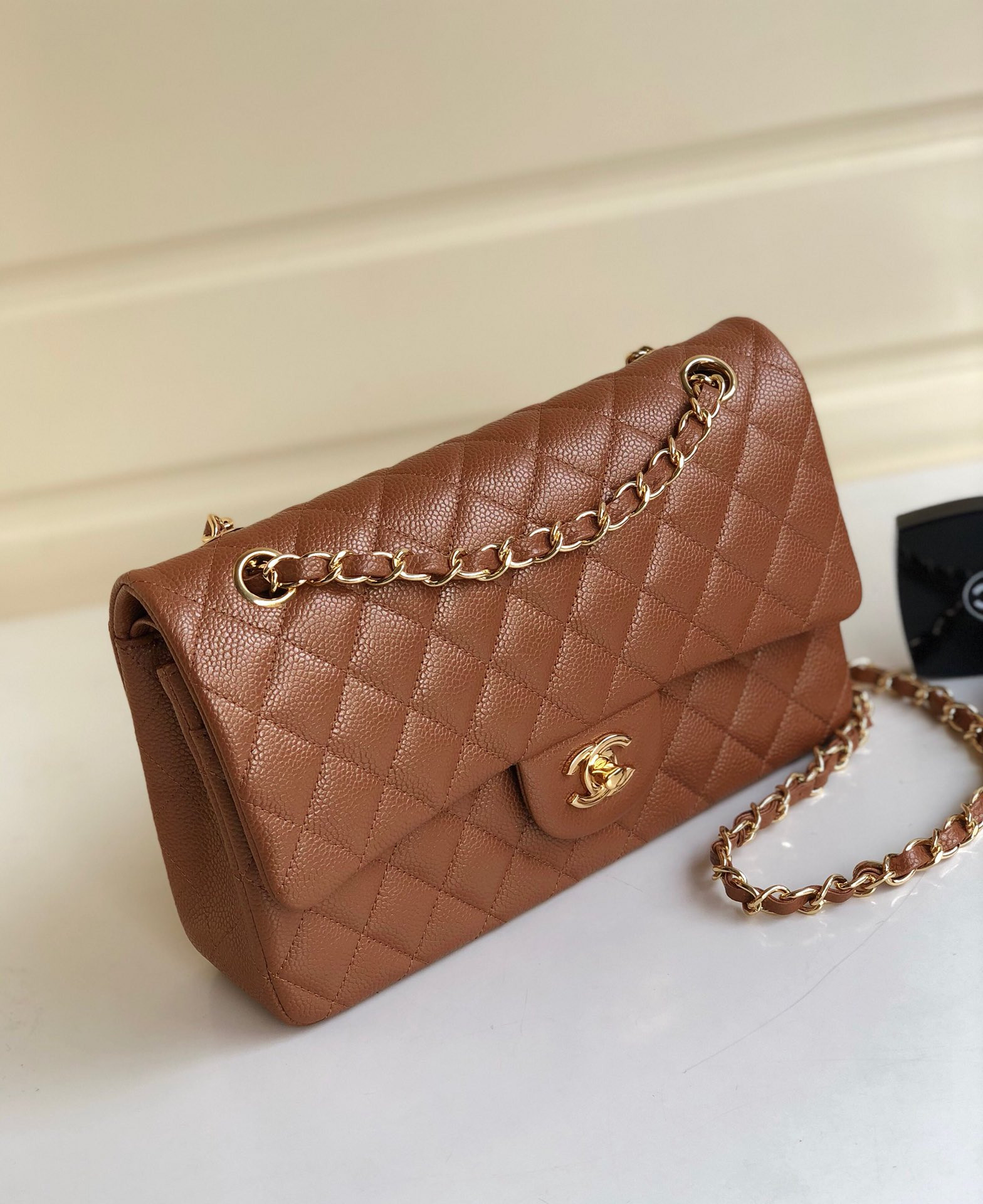 Chanle Classic Double Flap Gold Hardware