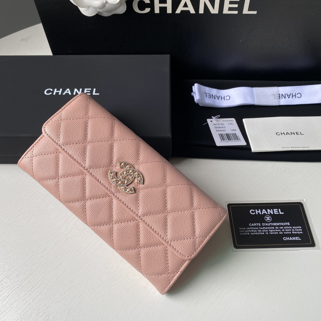 Chanle Flap Wallet