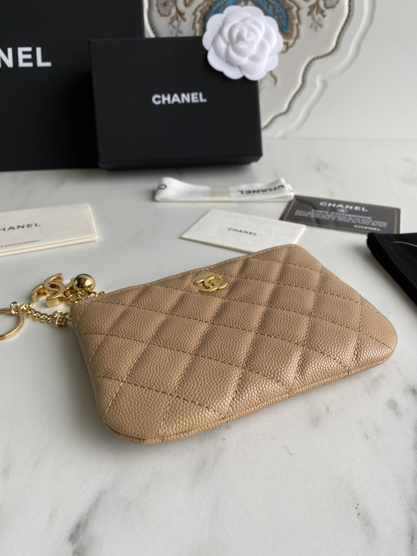 Chanle Zipped Wallet
