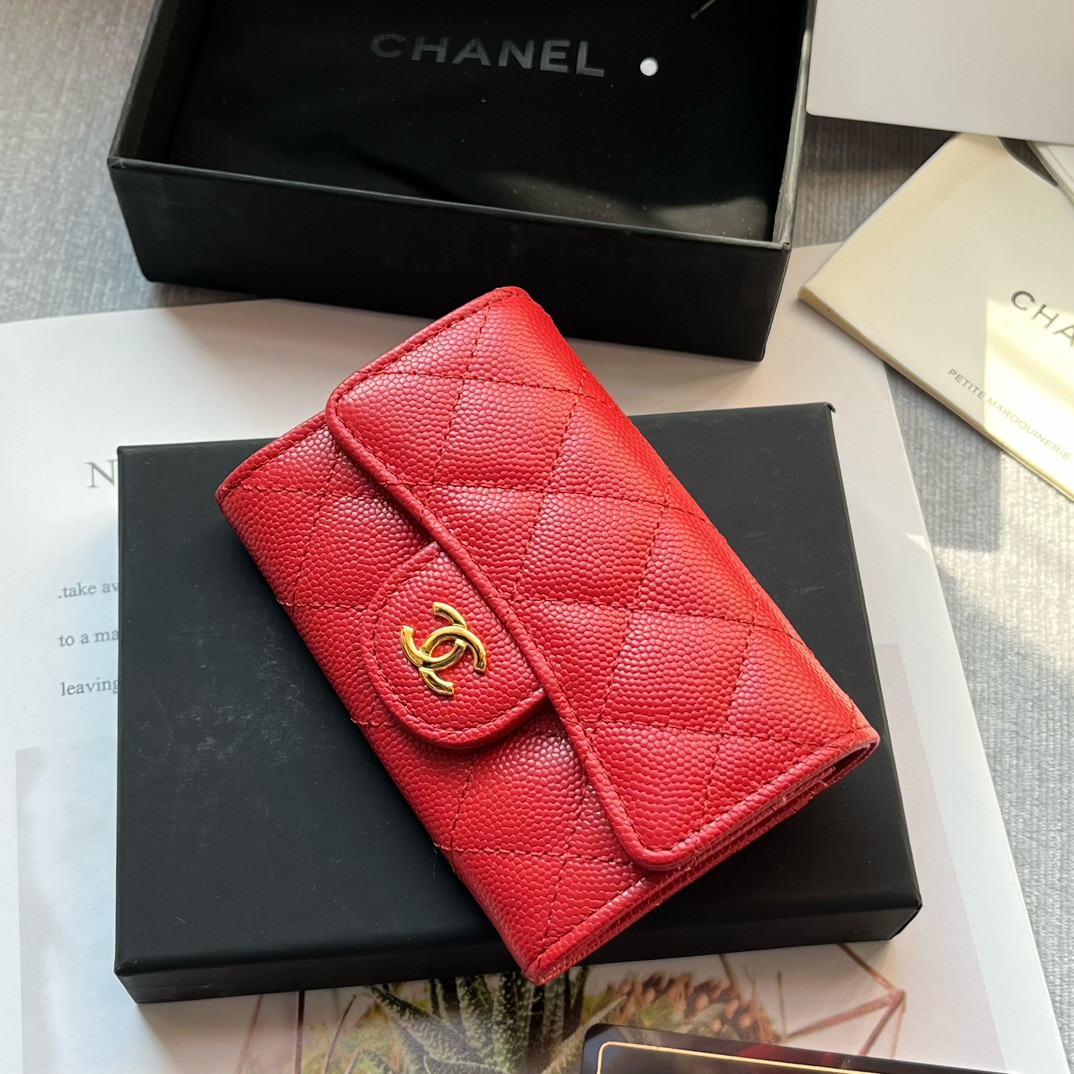 Chanle Flap Wallet