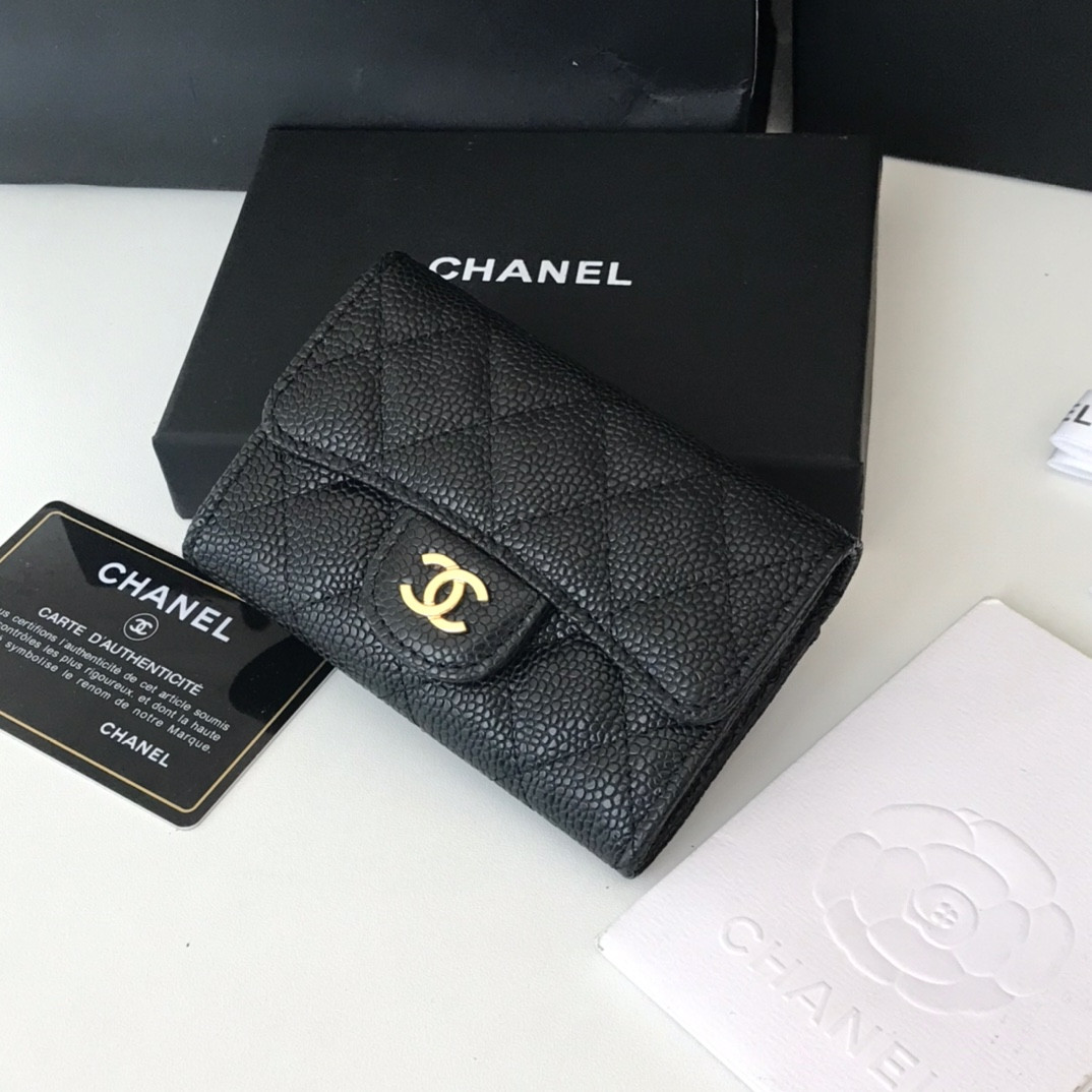 Chanle Flap Wallet