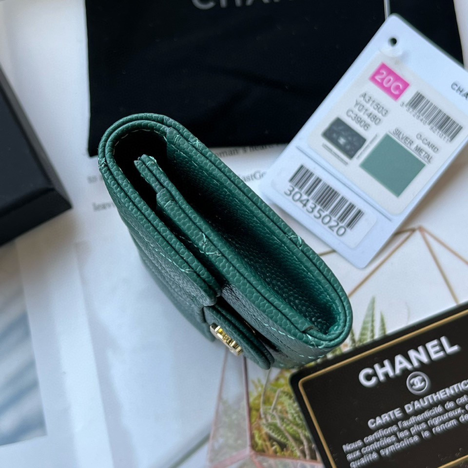 Chanle Flap Wallet