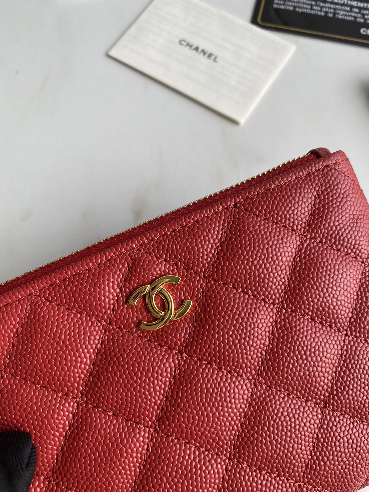 Chanle Zipped Wallet