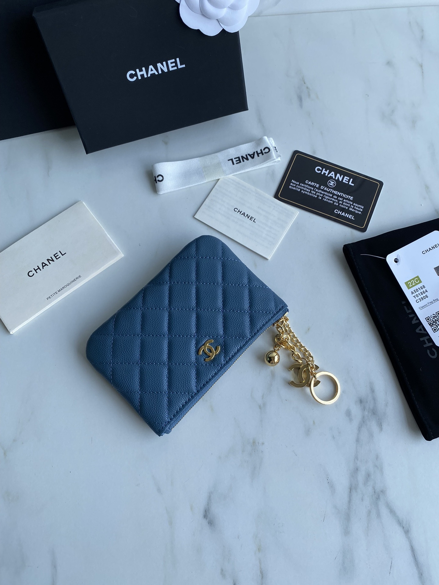 Chanle Zipped Wallet