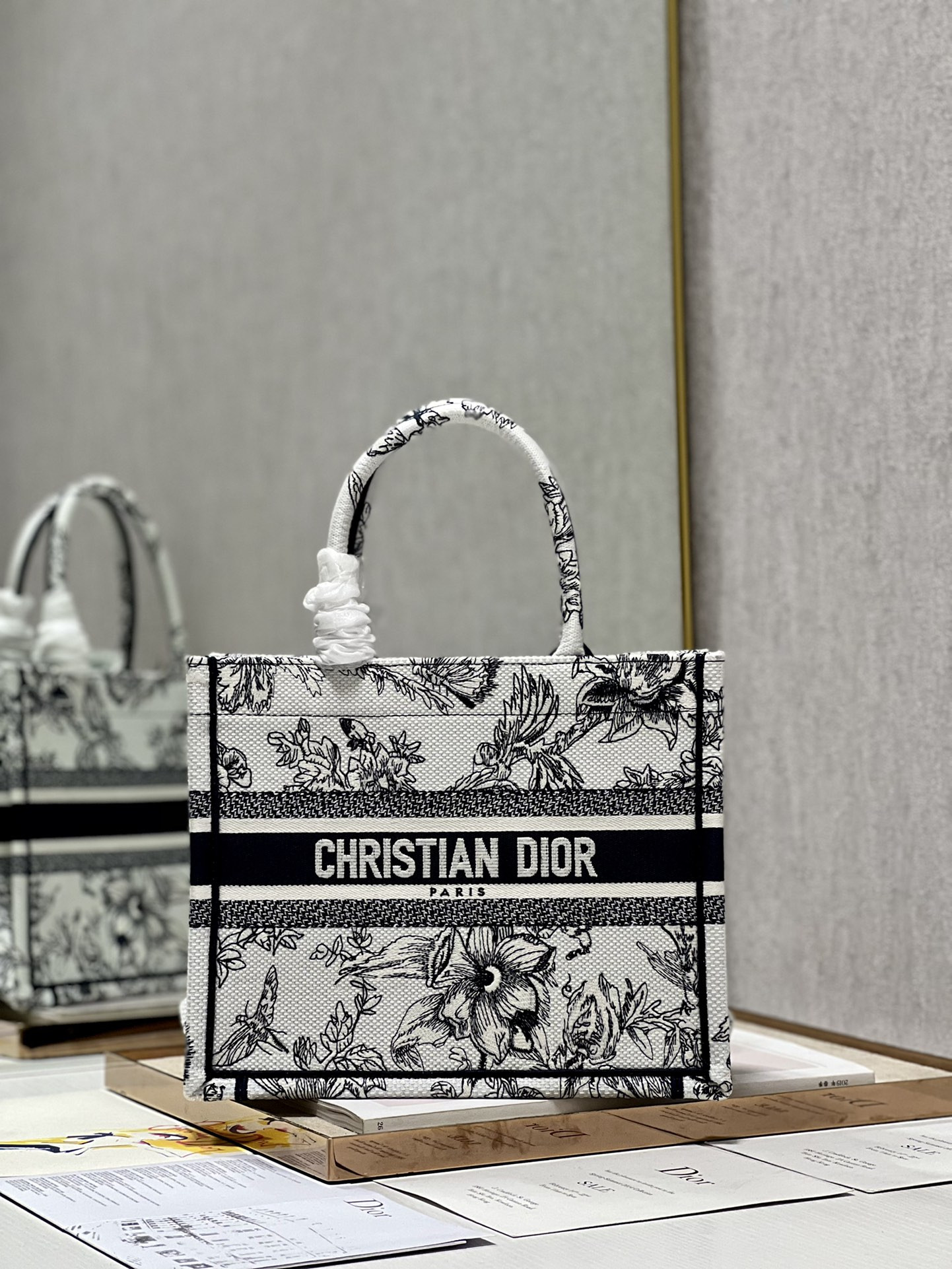Small Dior Book Tote