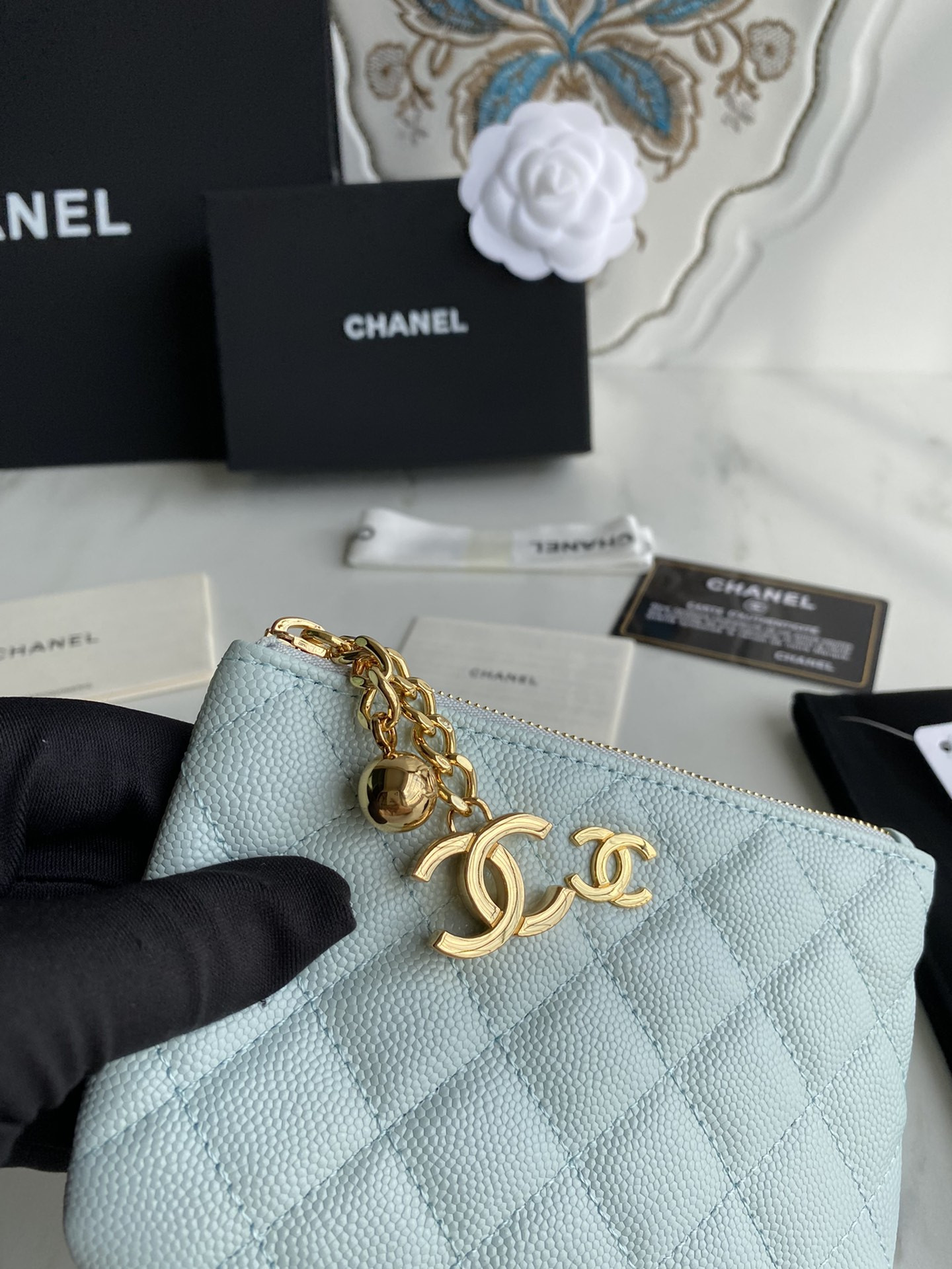 Chanle Zipped Wallet