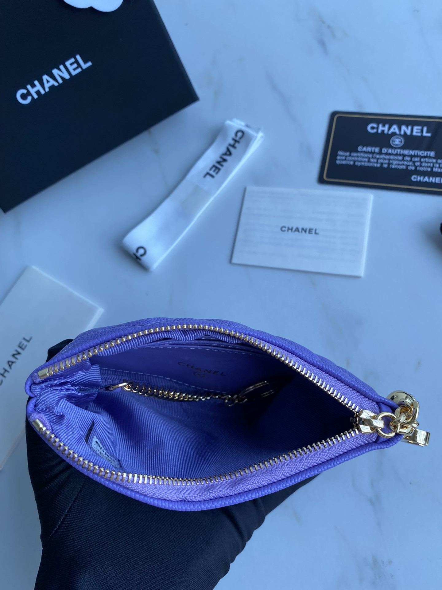 Chanle Zipped Wallet