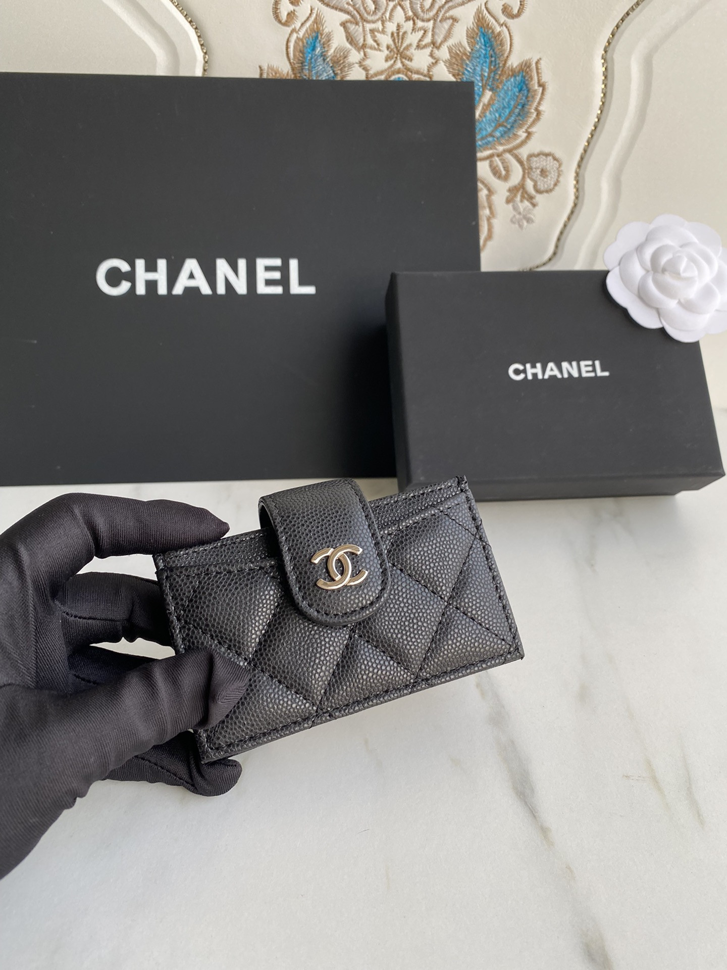 Chanle Flap Wallet