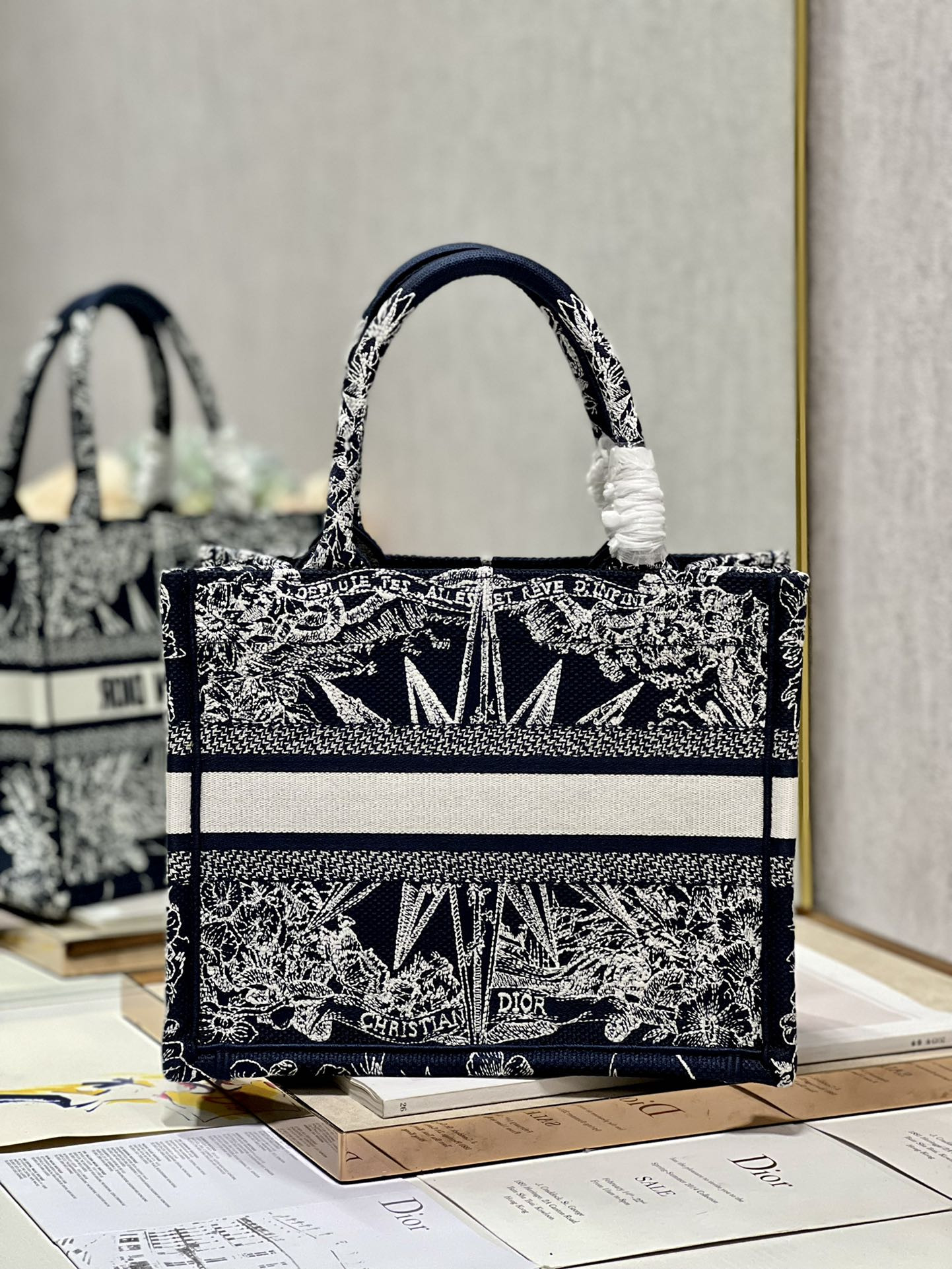 Small Dior Book Tote