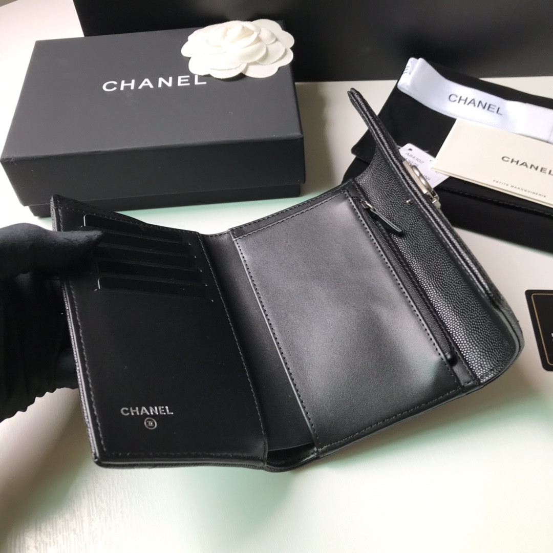Chanle Flap Wallet