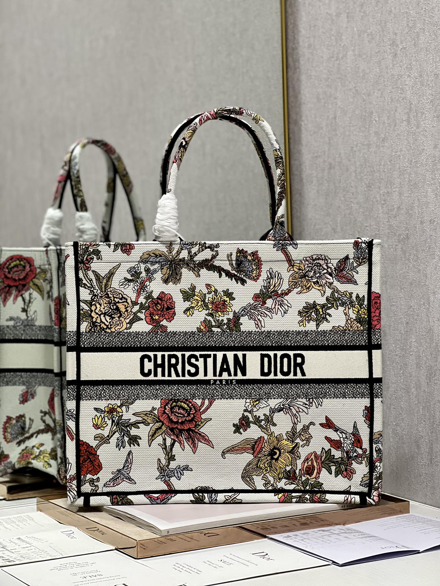 Large Dior Book Tote