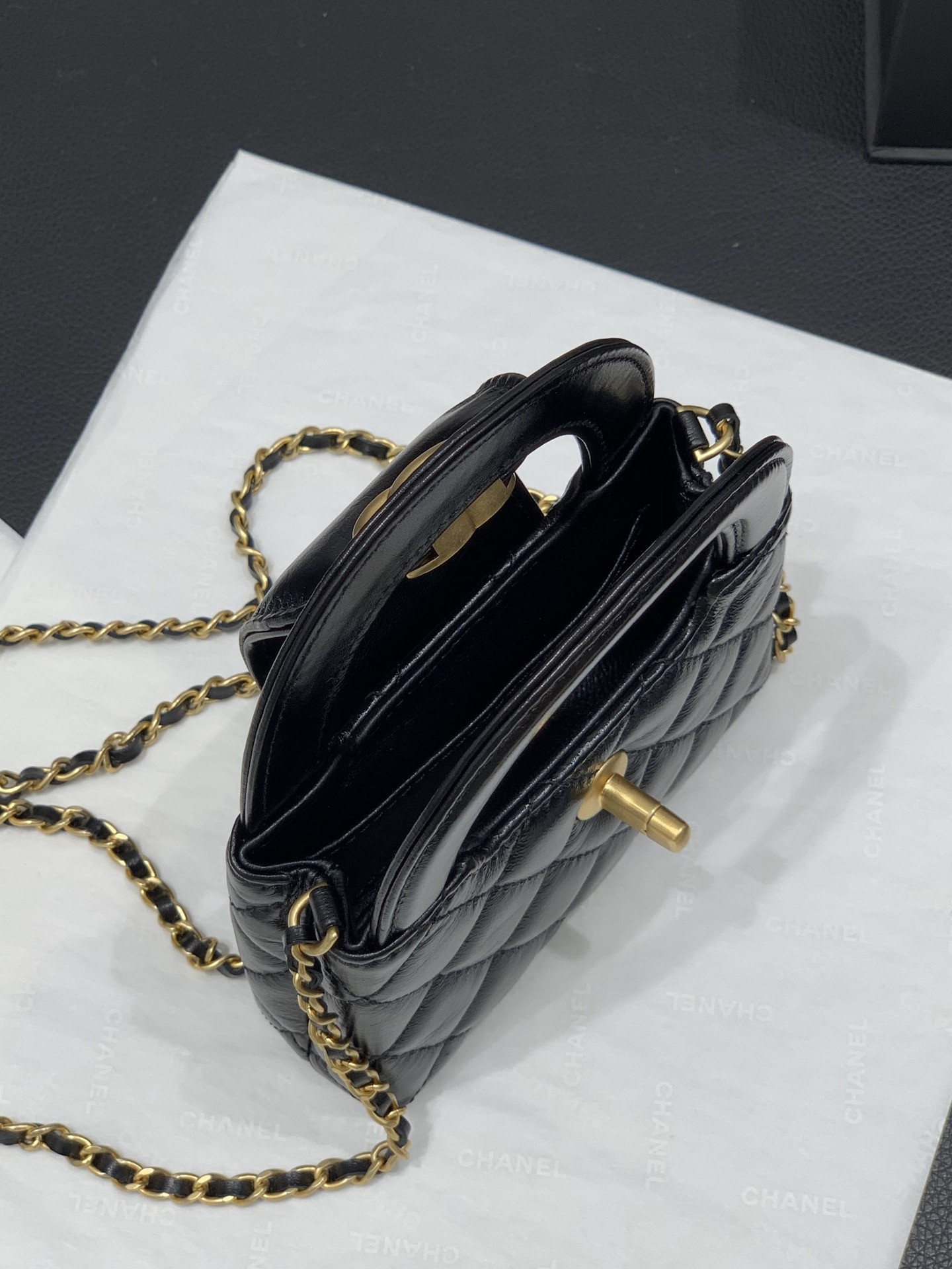 Chanel Ohanel 23k Kelly Bag