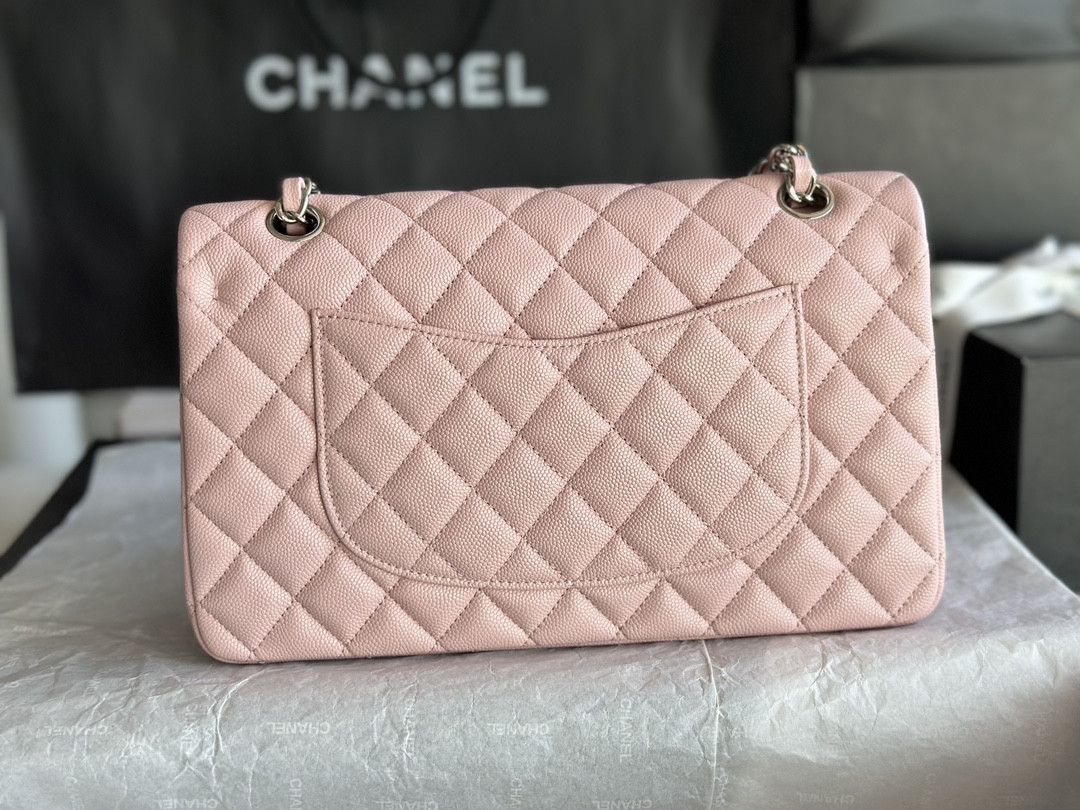 Chanle Classic Double Flap Silver Hardware