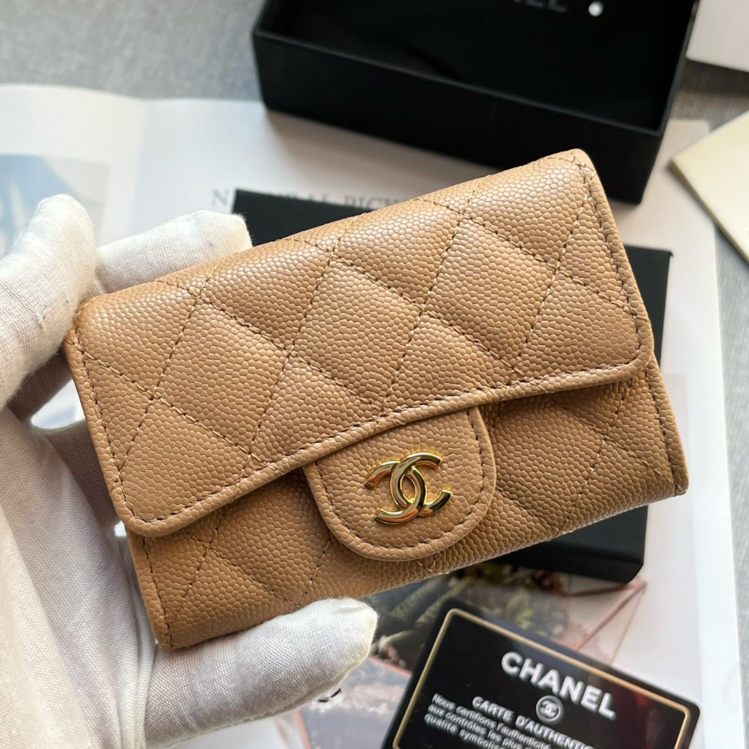 Chanle Flap Wallet