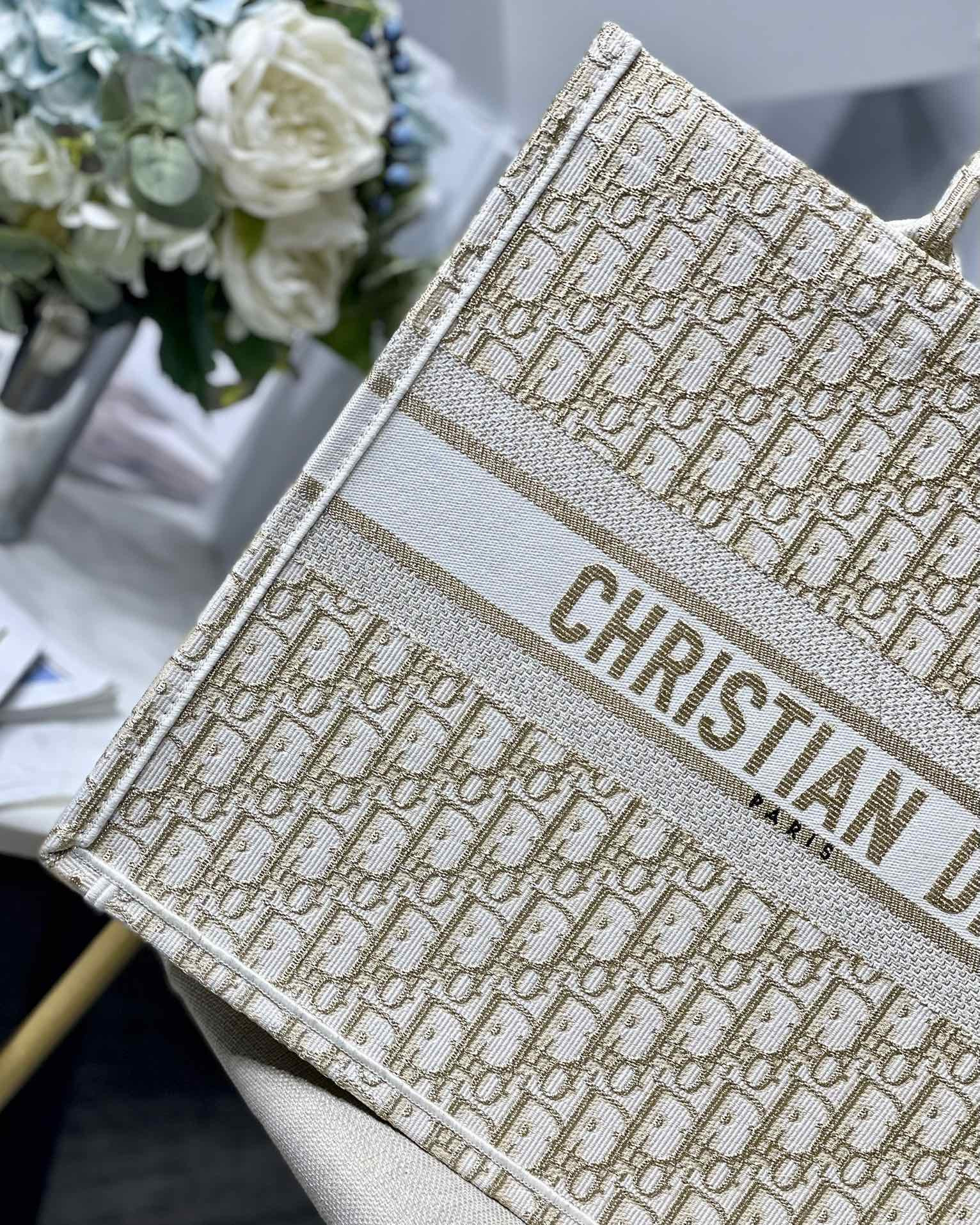 Large Dior Book Tote