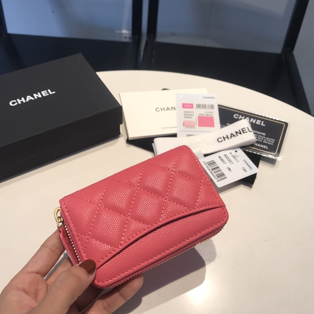 Chanle Zipped Wallet
