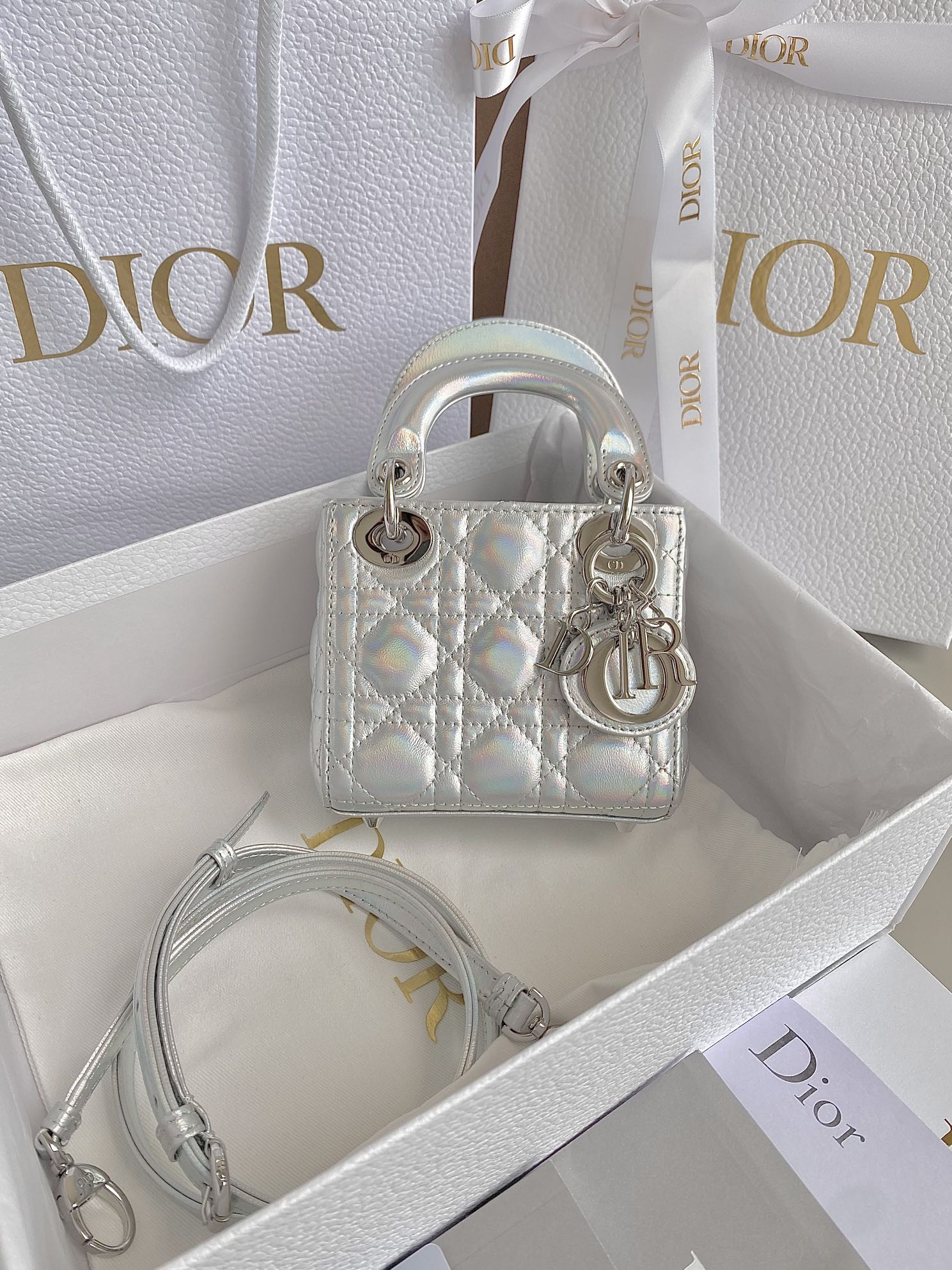 Lady Dior Micro Bag
