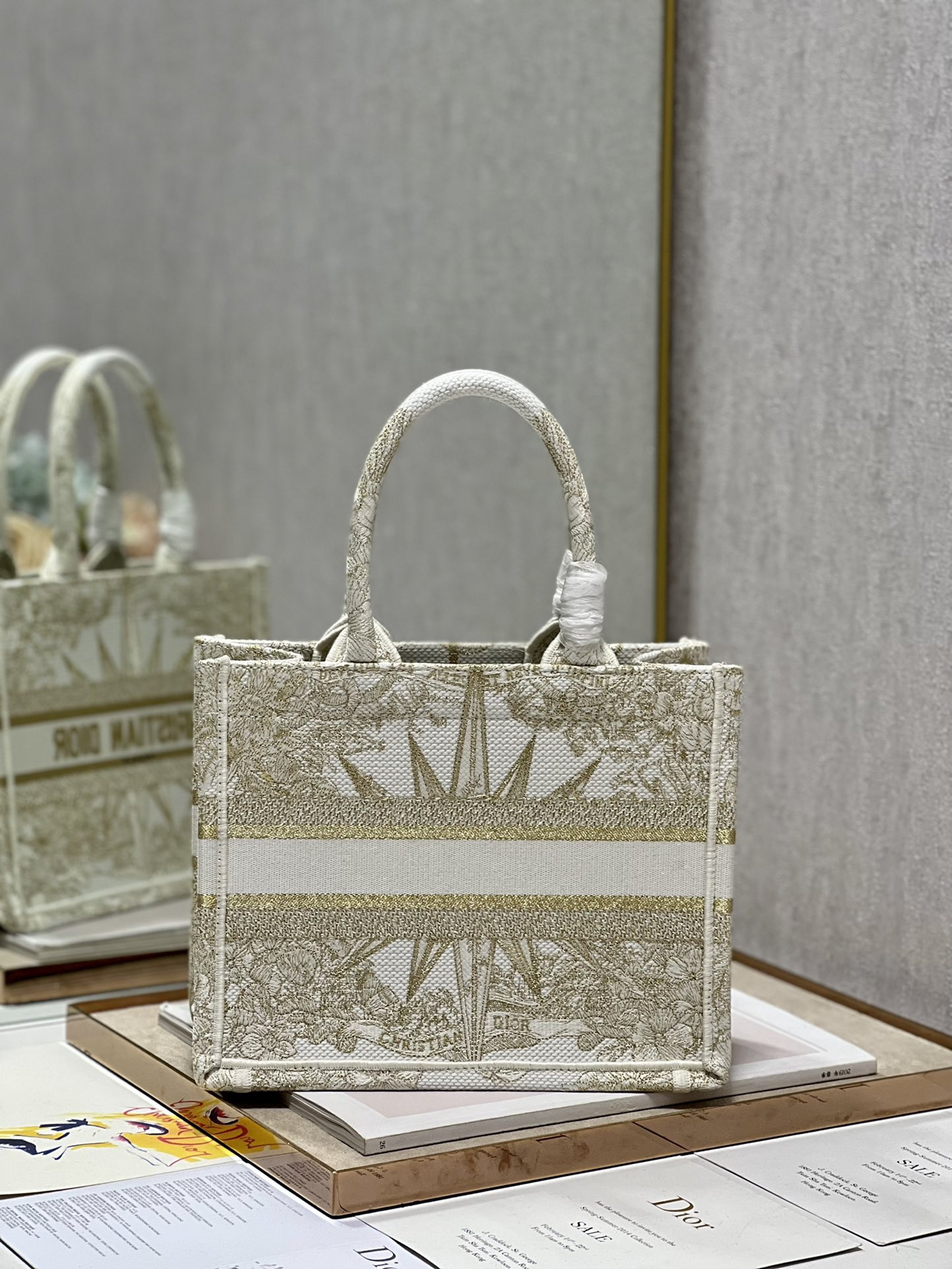 Small Dior Book Tote