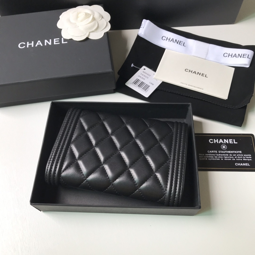 Chanle Flap Wallet