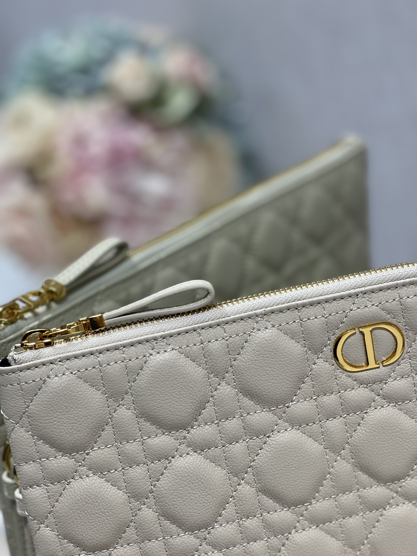 Large Dior Caro Daily Pouch