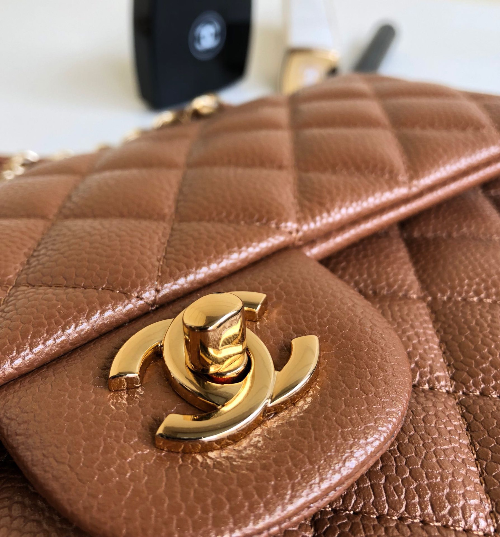 Chanle Classic Double Flap Gold Hardware