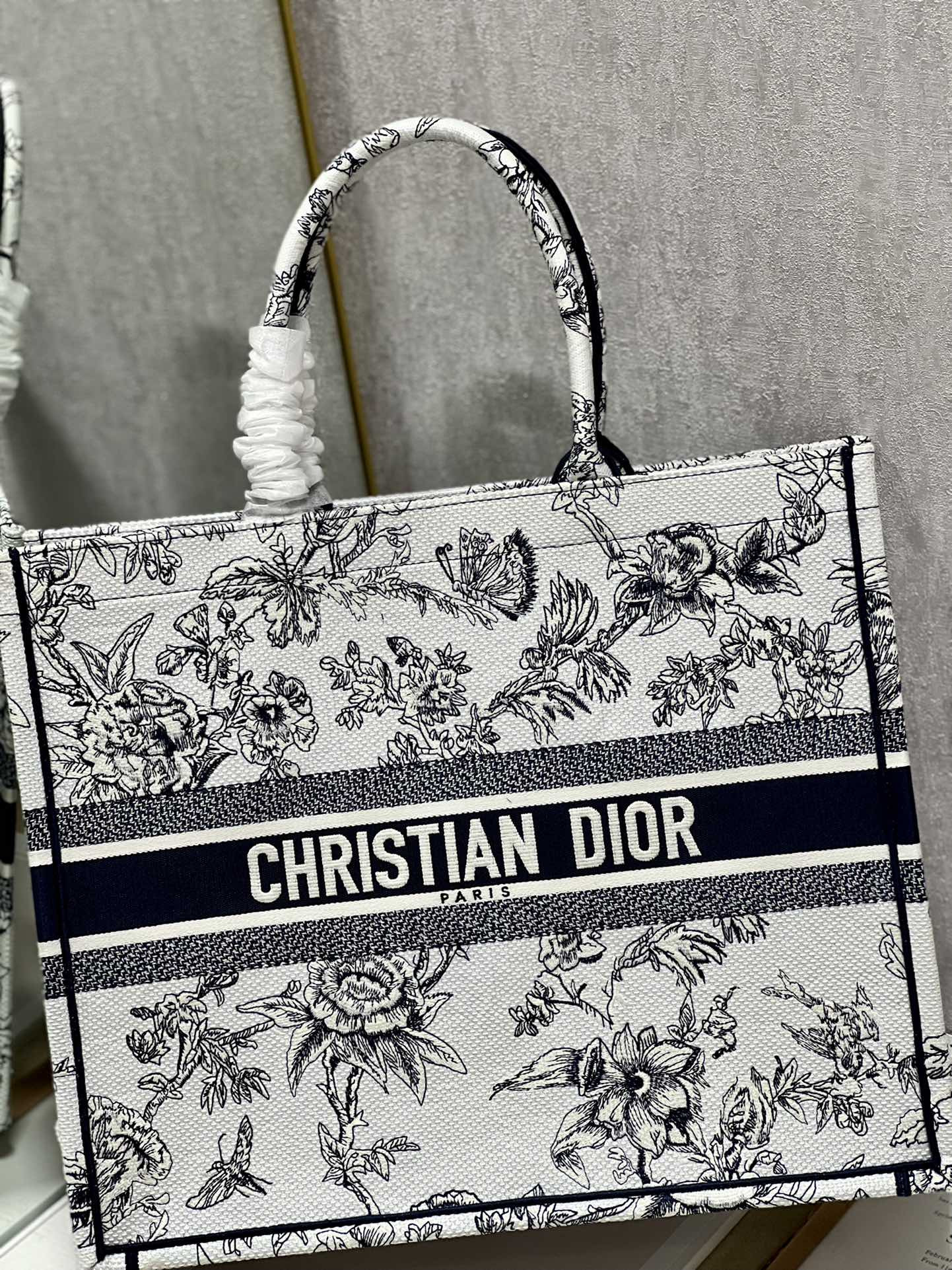 Large Dior Book Tote