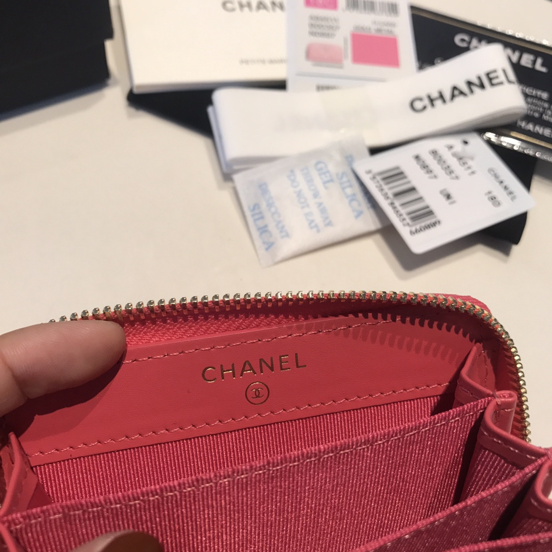 Chanle Zipped Wallet