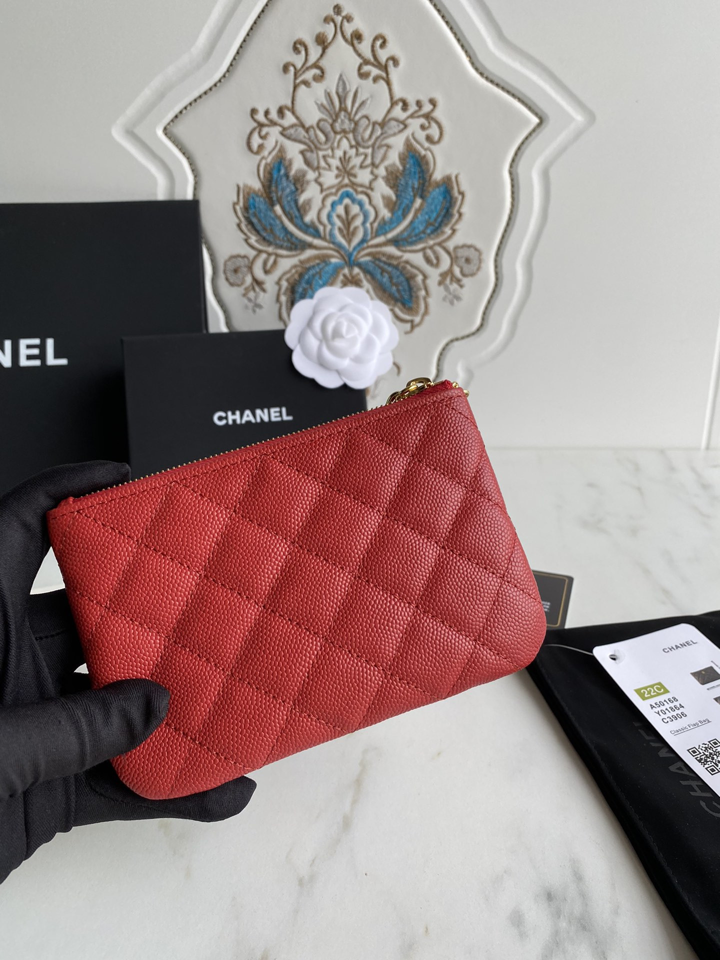Chanle Zipped Wallet