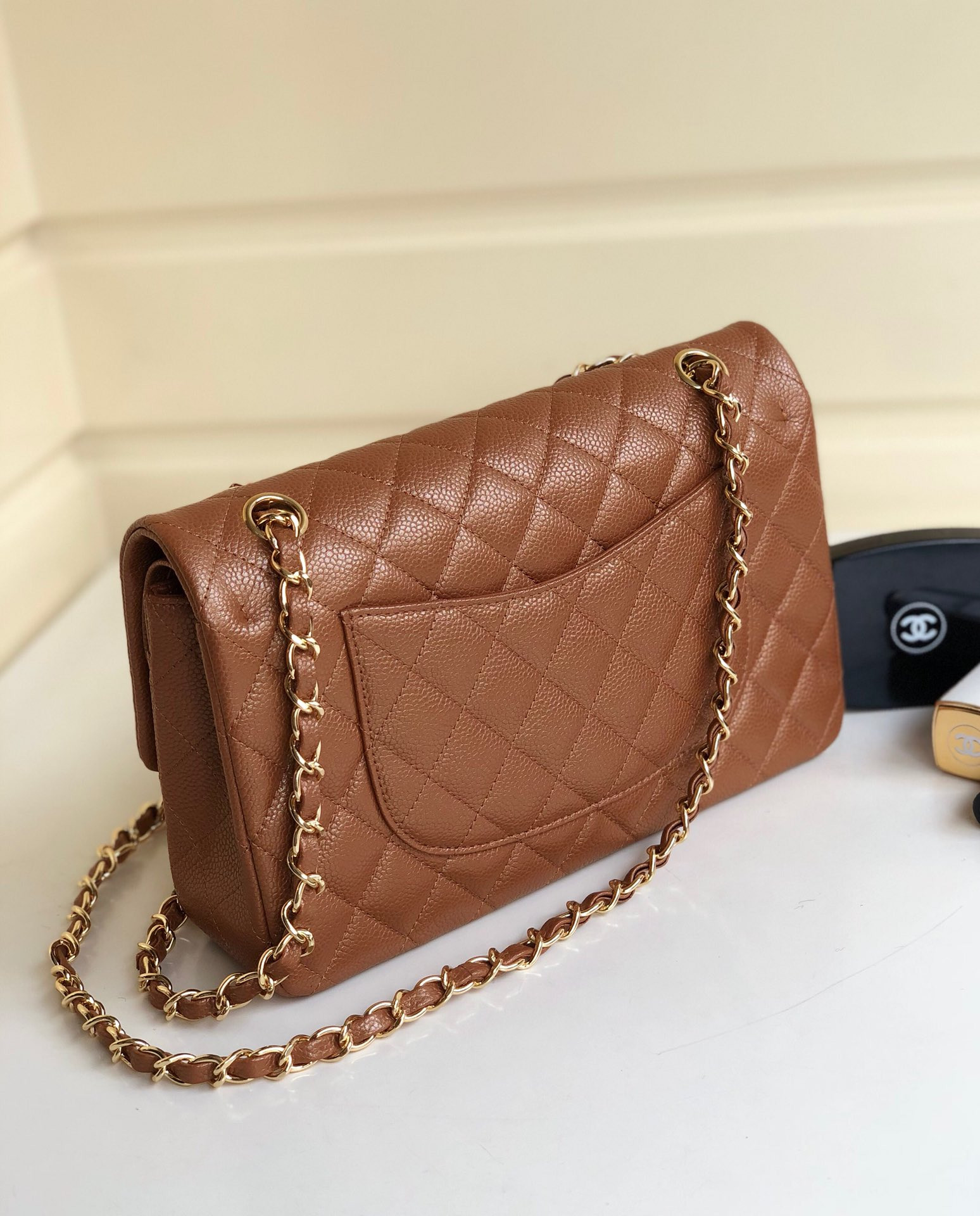 Chanle Classic Double Flap Gold Hardware