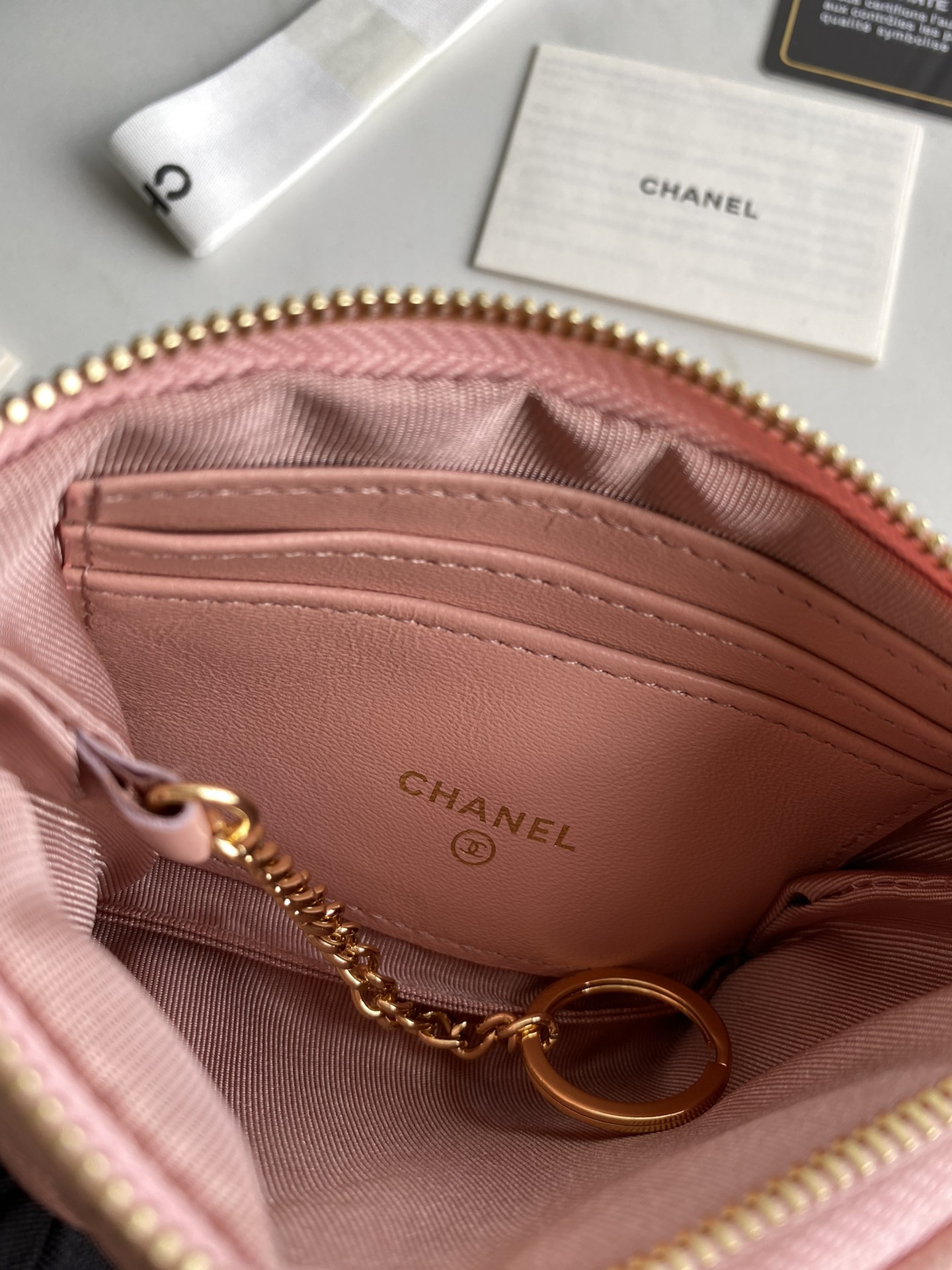 Chanle Zipped Wallet
