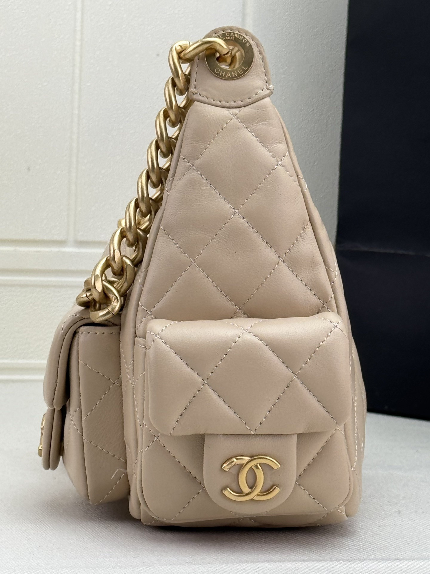 Chanel 2025ss Hobo Bag 33×30×15cm