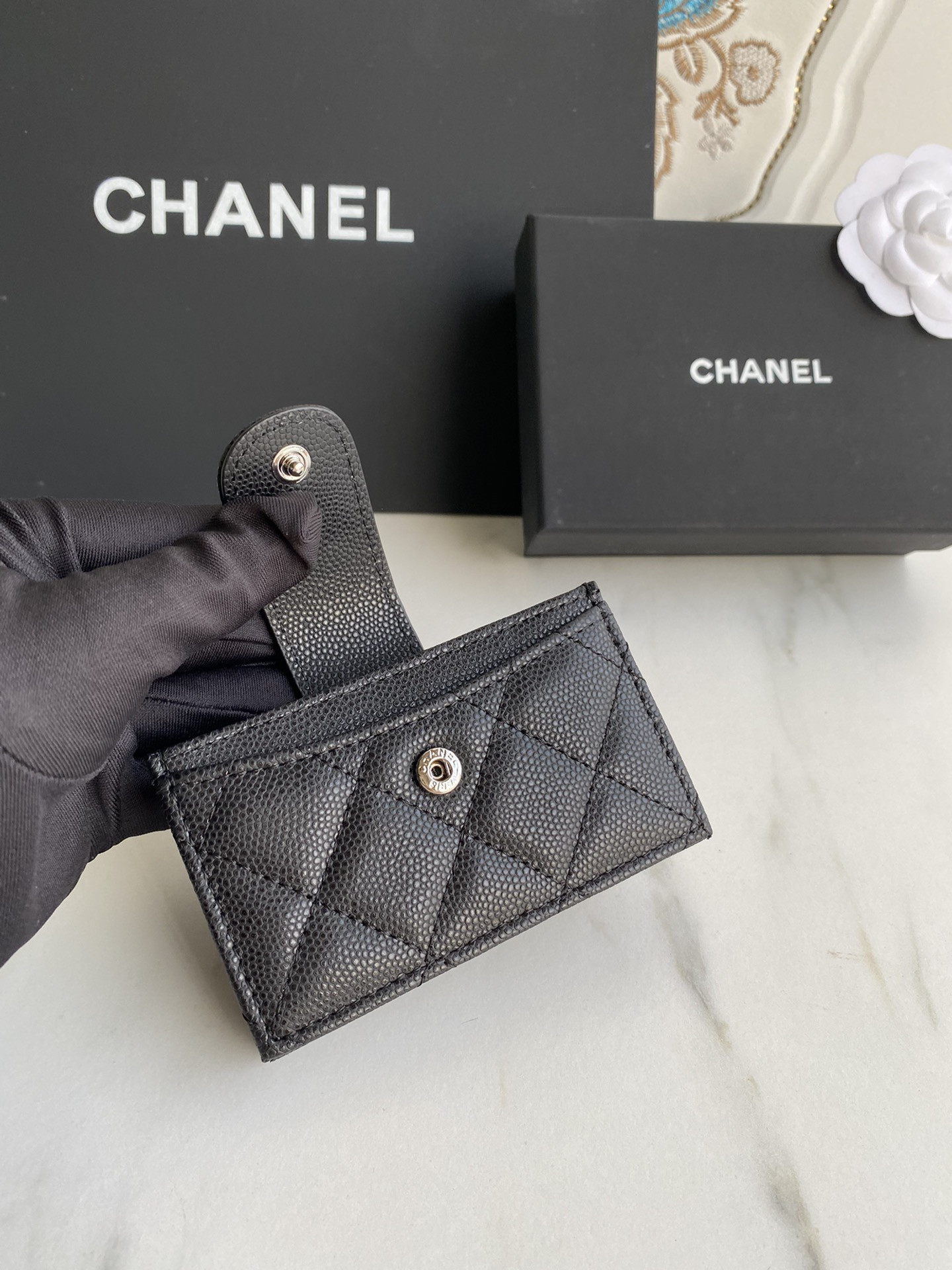 Chanle Flap Wallet