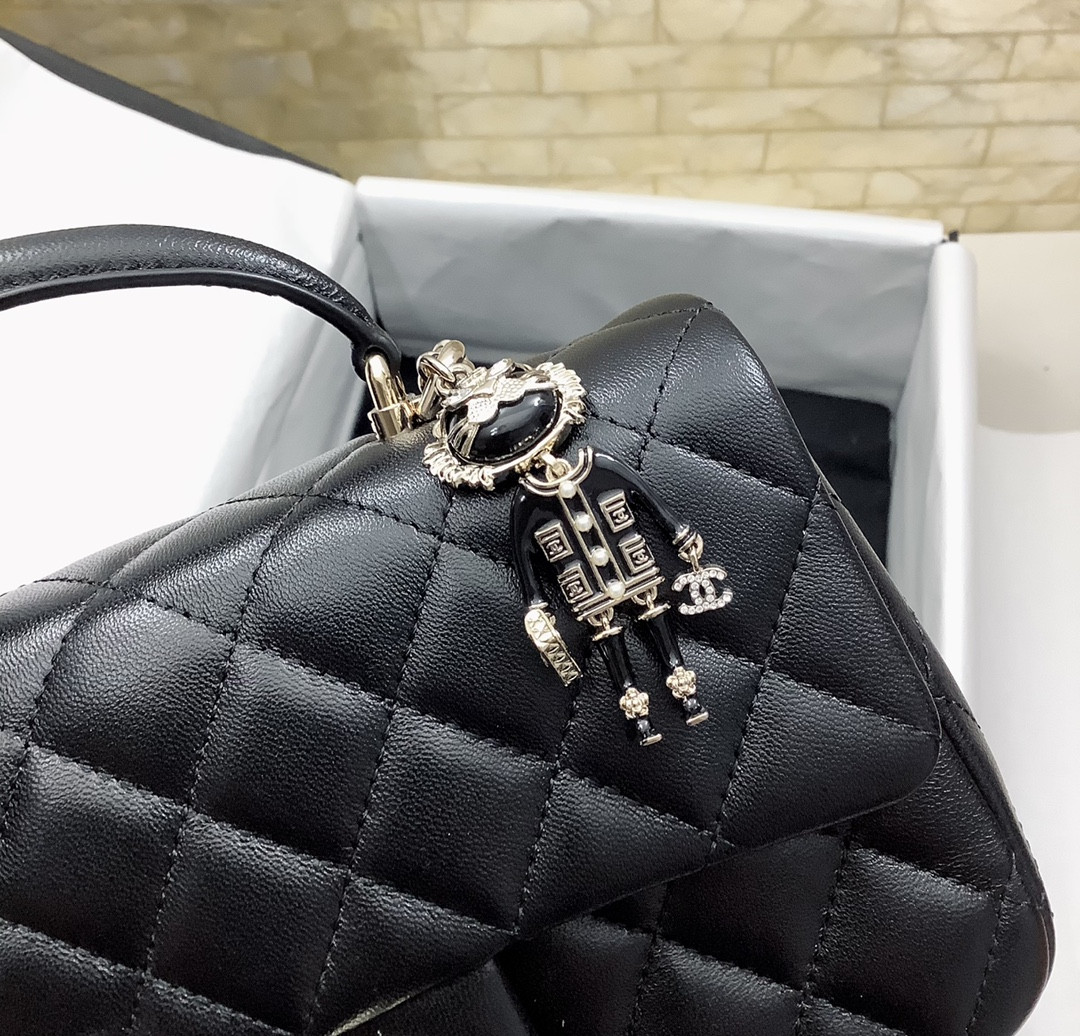 Chanle Mini Flap Bag With Top Handle