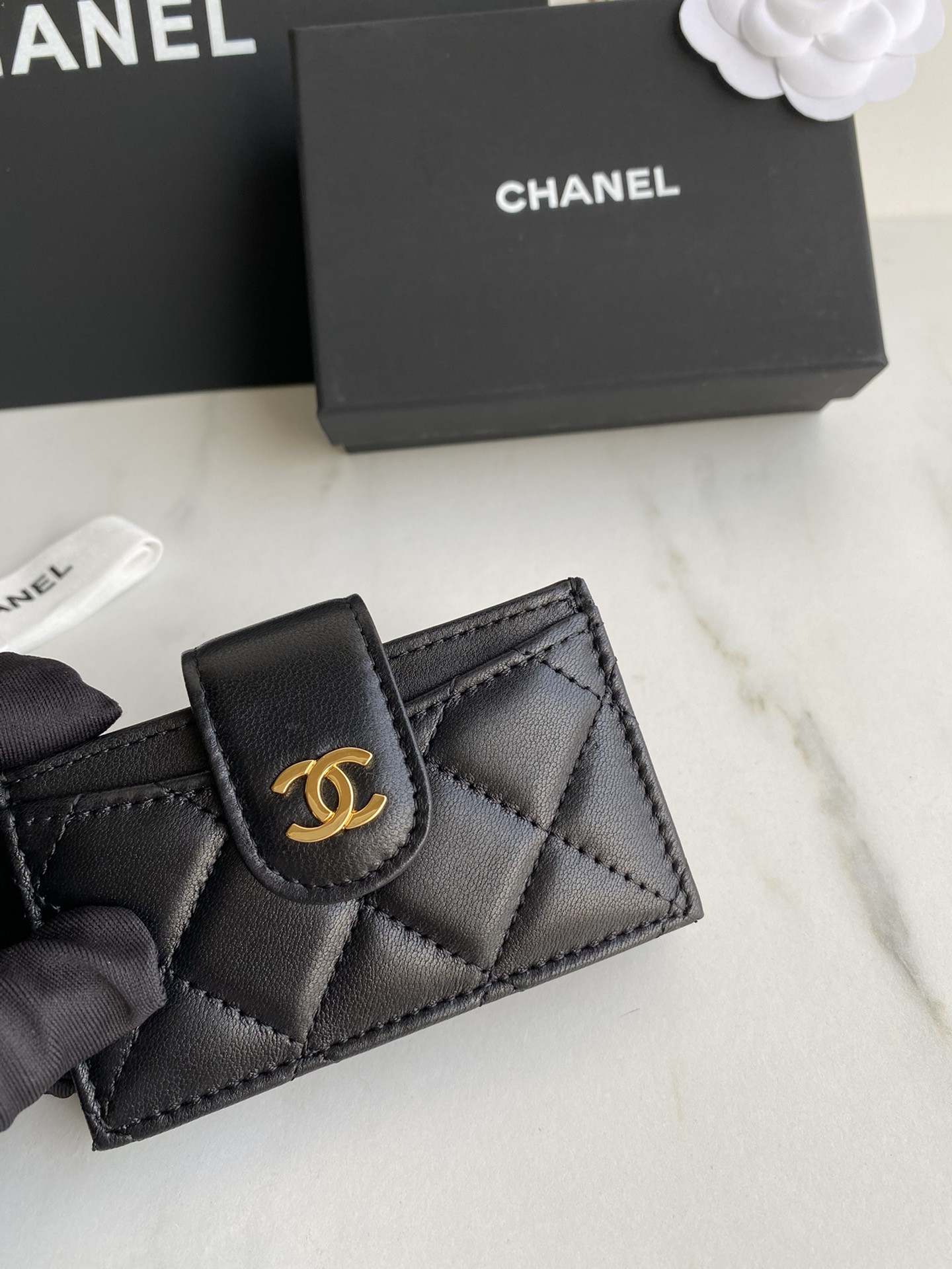 Chanle Flap Wallet