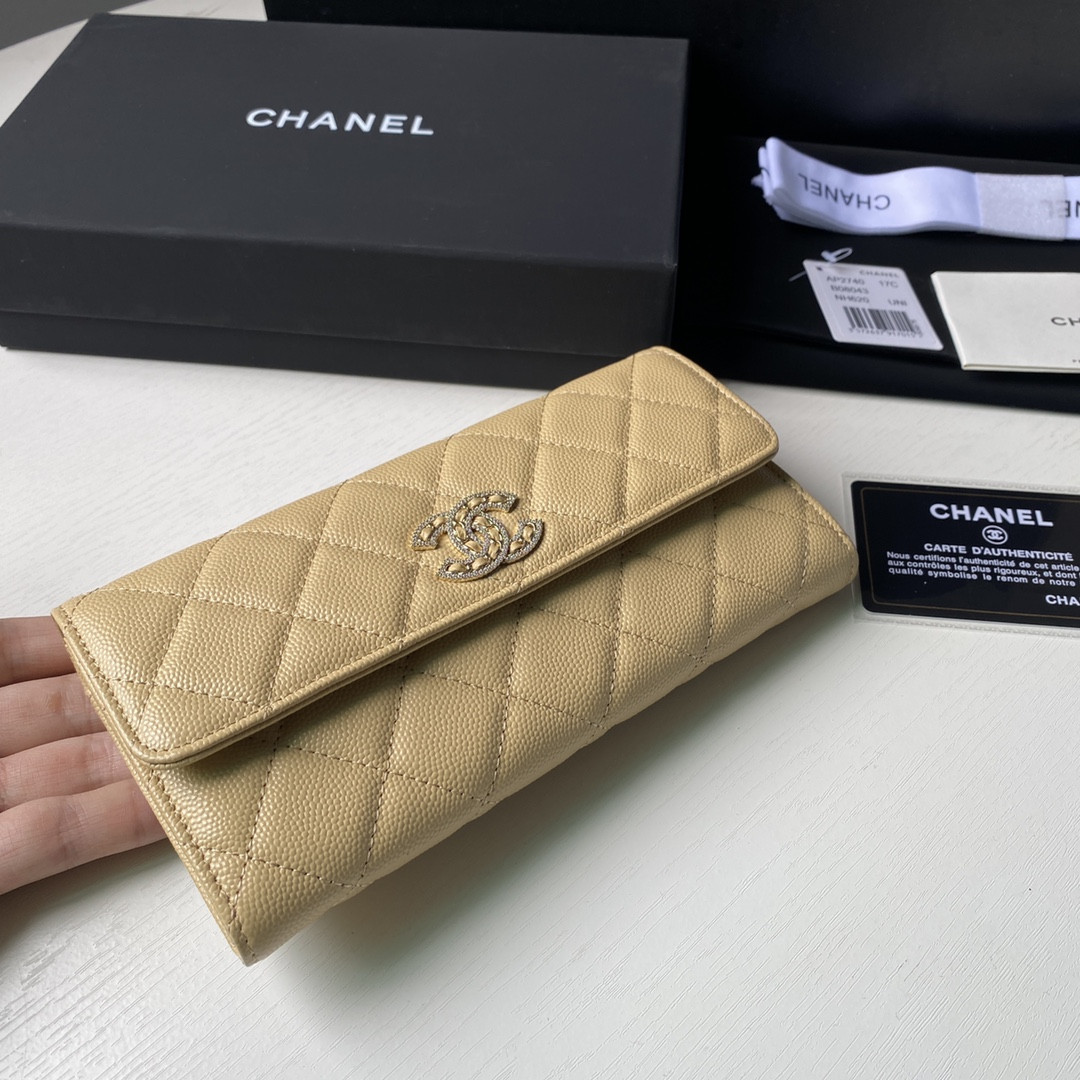 Chanle Flap Wallet